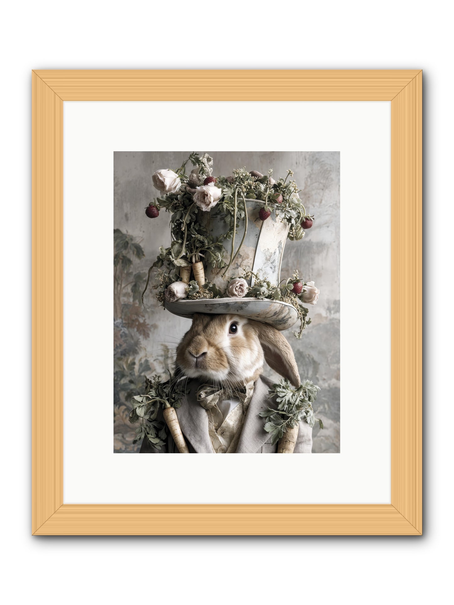 Bramblewood -- Framed Print - Natural 9x12