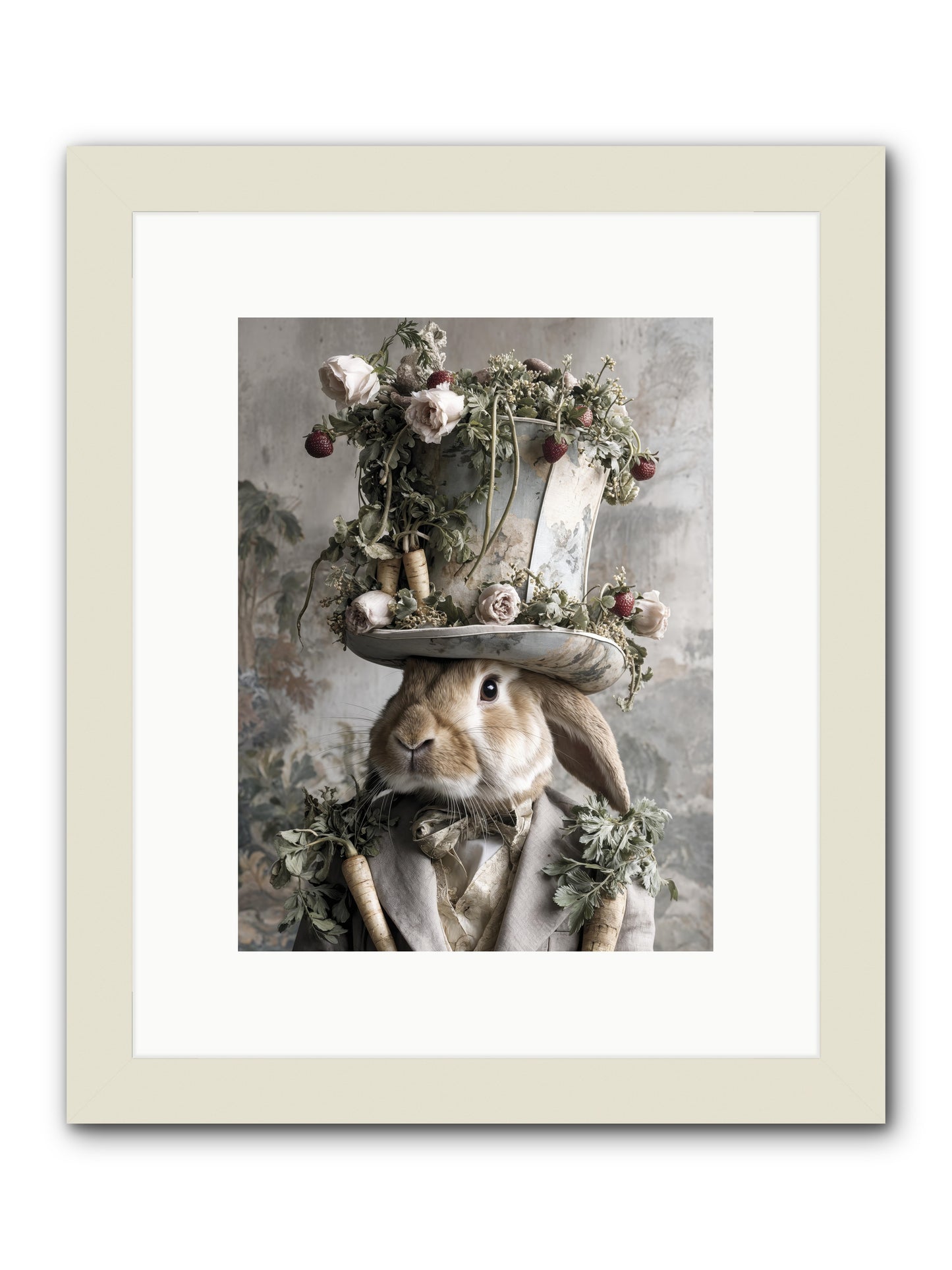 Bramblewood -- Framed Print - White 9x12