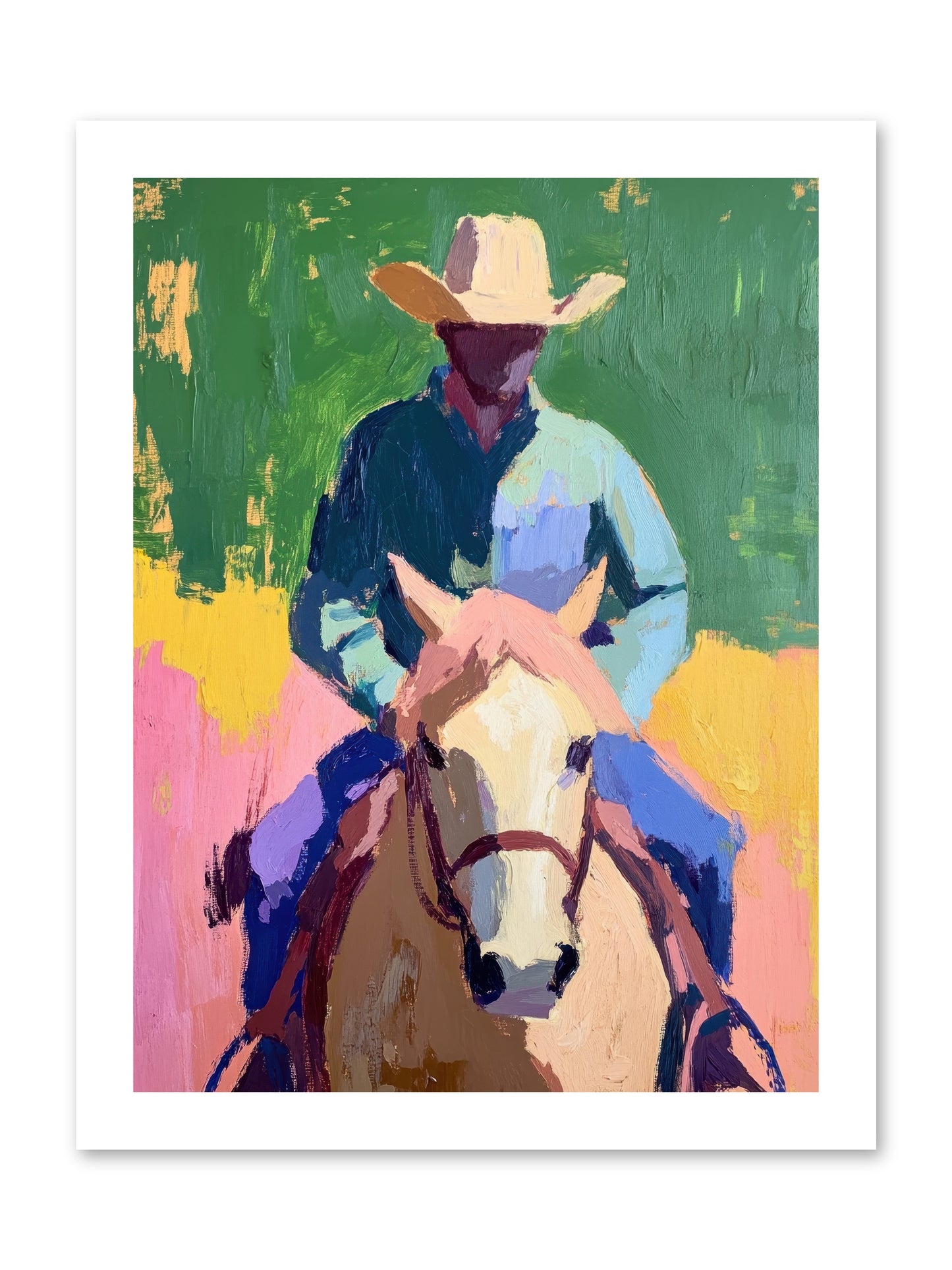 Branding Season -- Paper Print 12x16