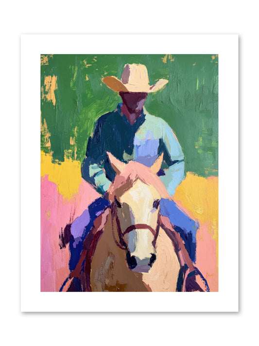 Branding Season -- Paper Print 9x12