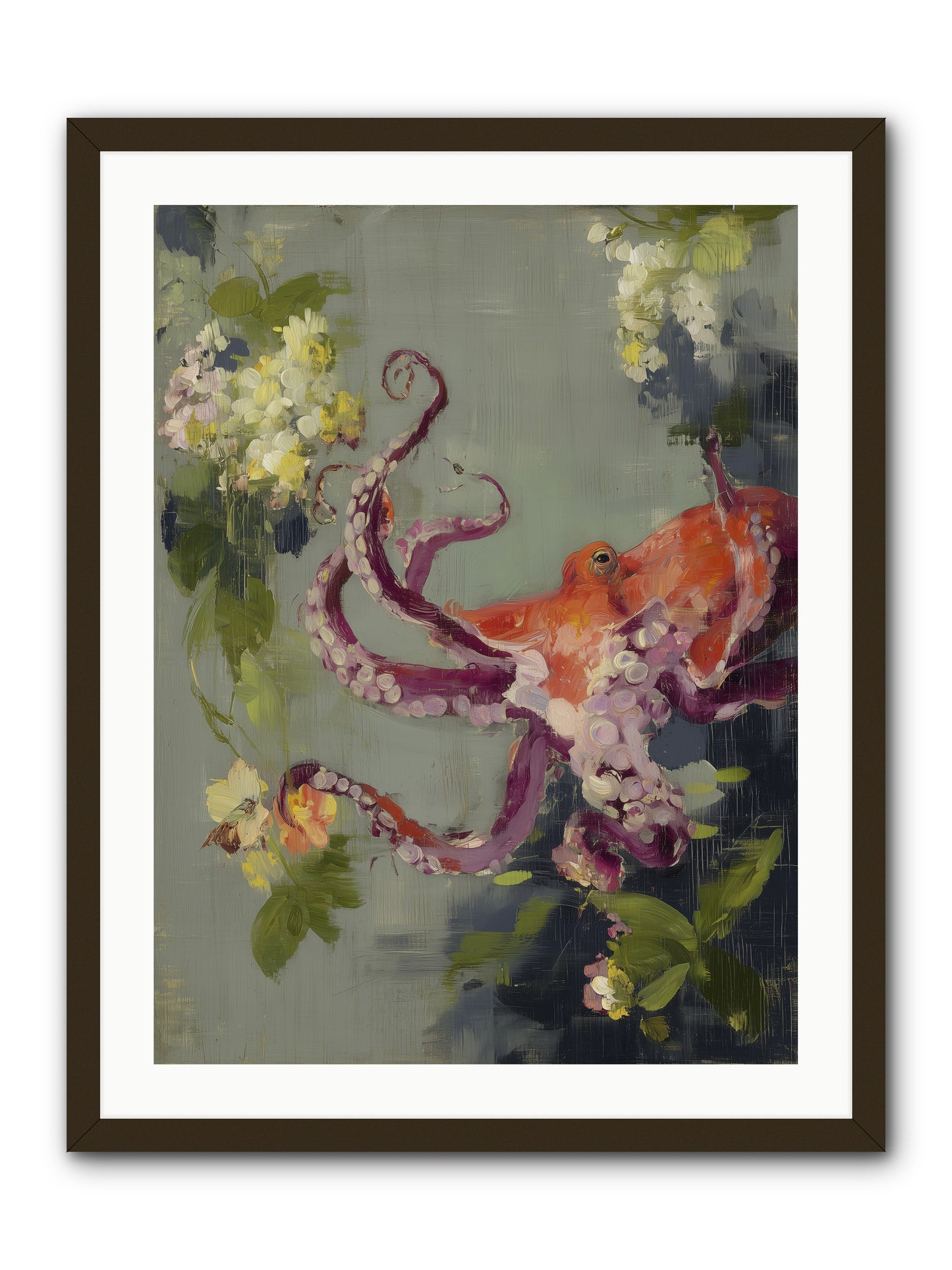 Breath of Movement  -- Framed Print - Black 24x32