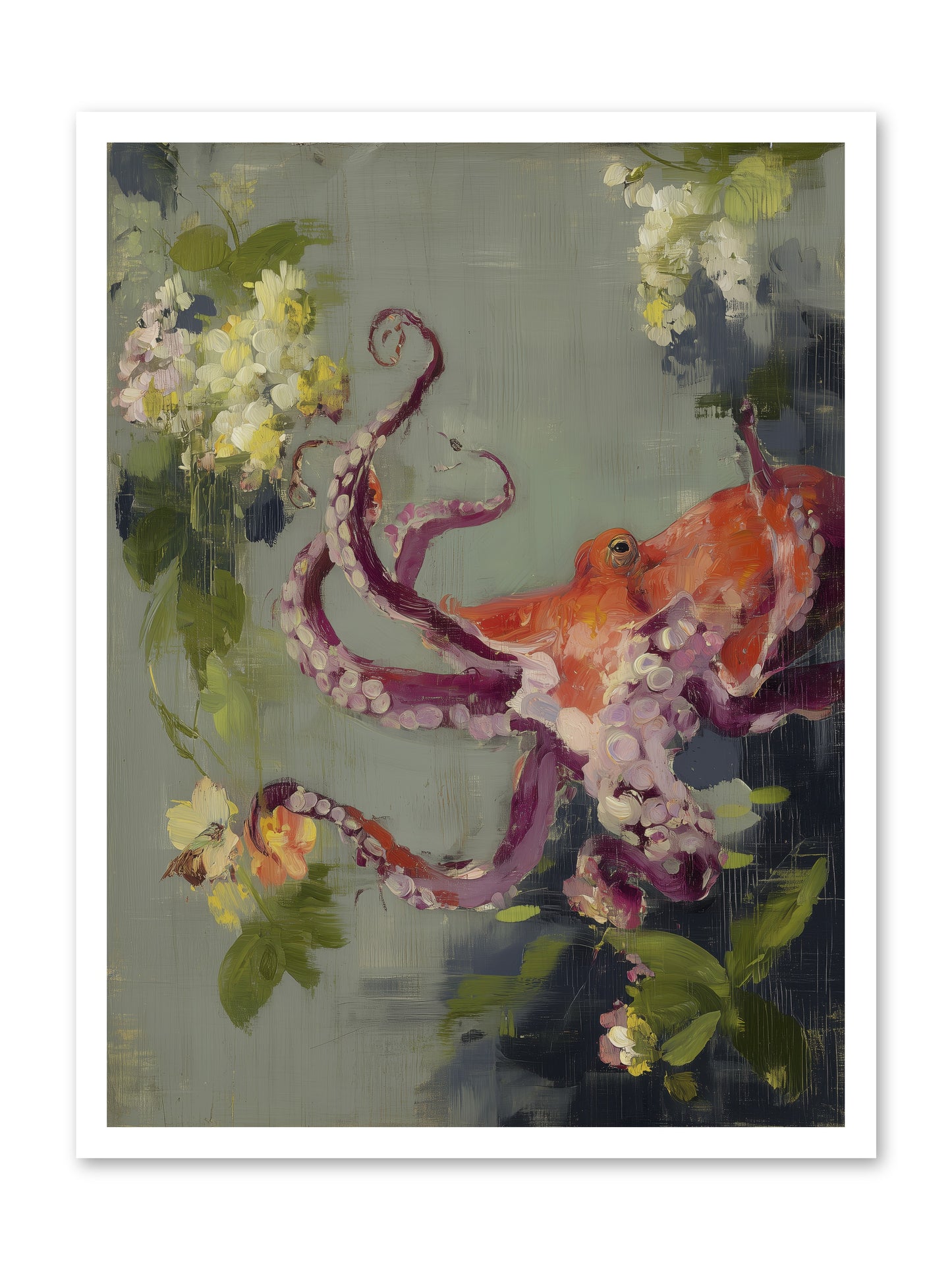 Breath of Movement  -- Loose Canvas Print 24x32