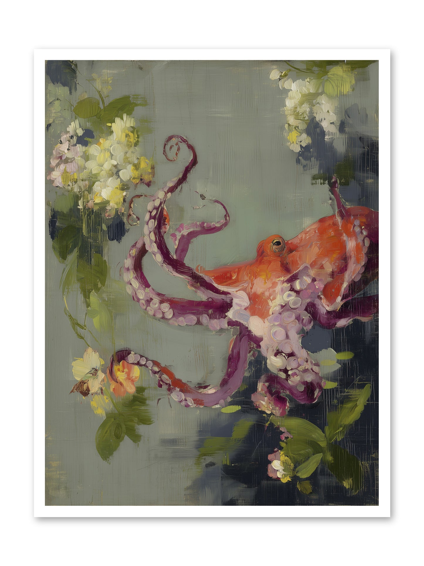 Breath of Movement  -- Paper Print 30x40