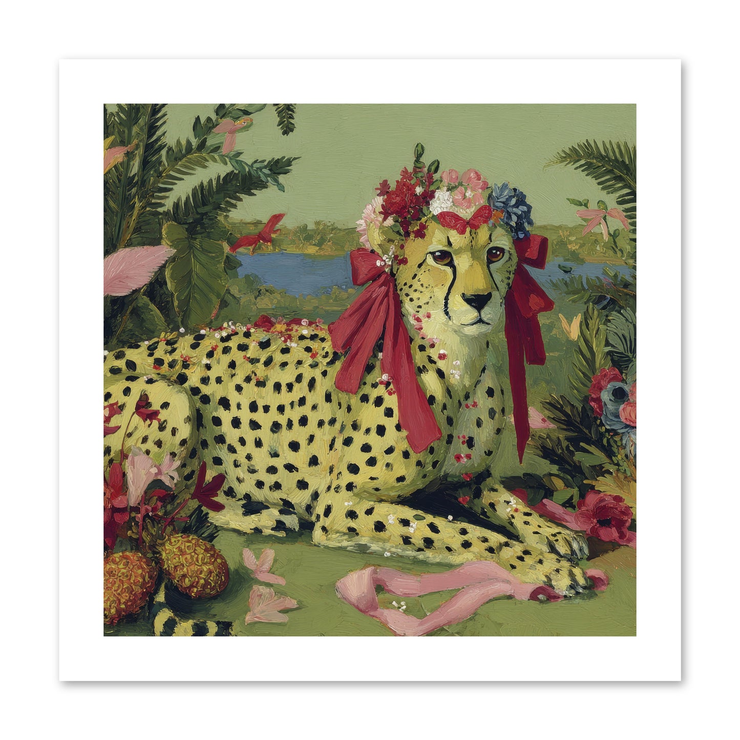 Breath of the Silken Dawn -- Paper Print 12x12
