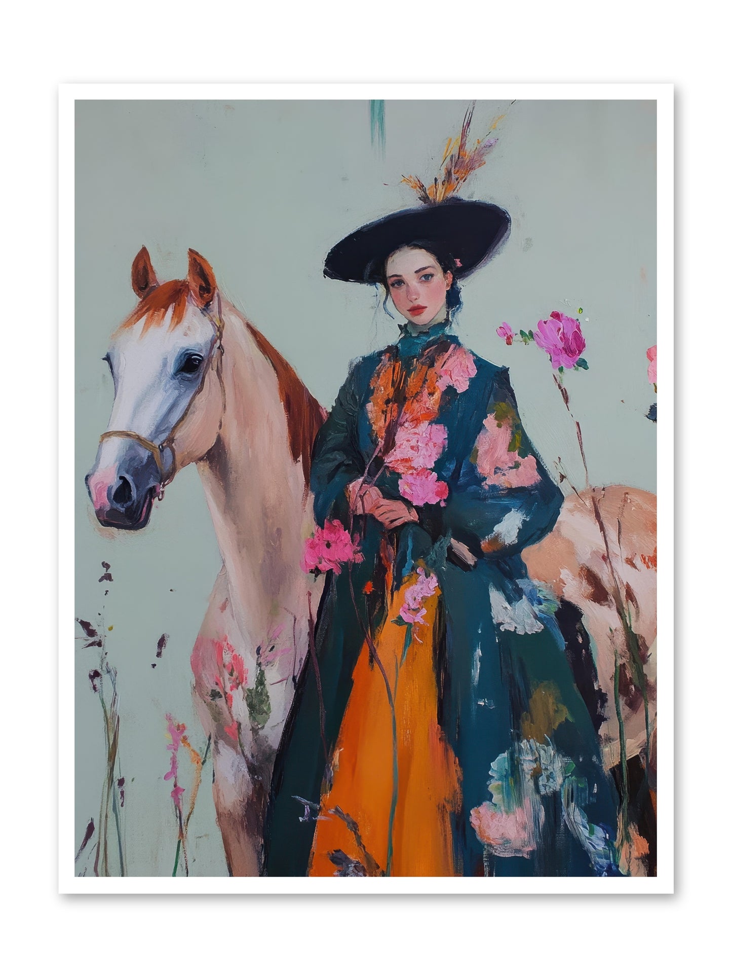 Breathe of the Plains -- Loose Canvas Print 36x48