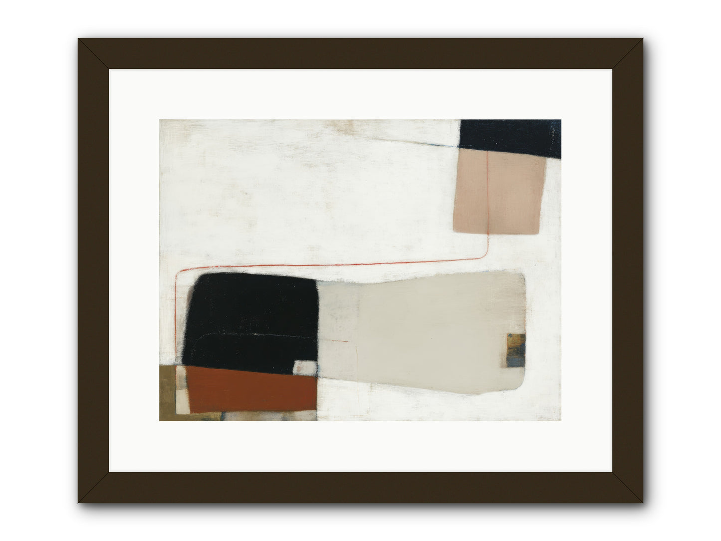 Breathed -- Framed Print - Black 16x12