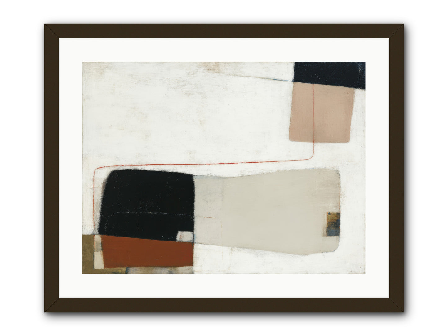 Breathed -- Framed Print - Black 24x18