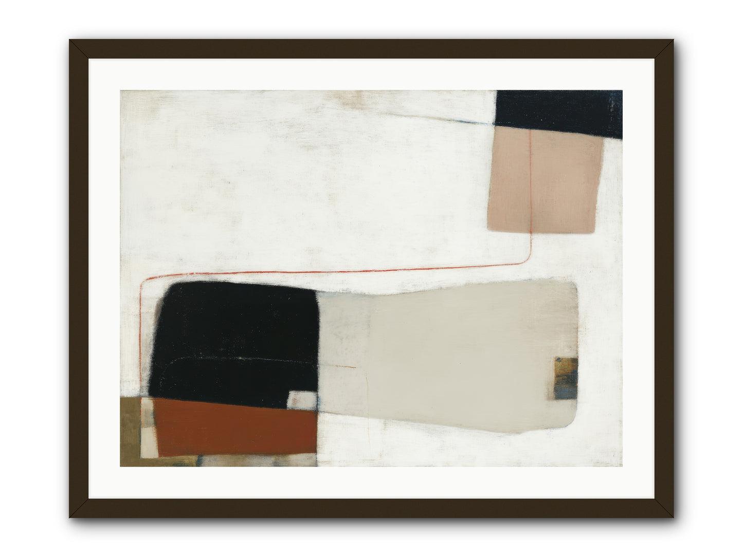 Breathed -- Framed Print - Black 32x24