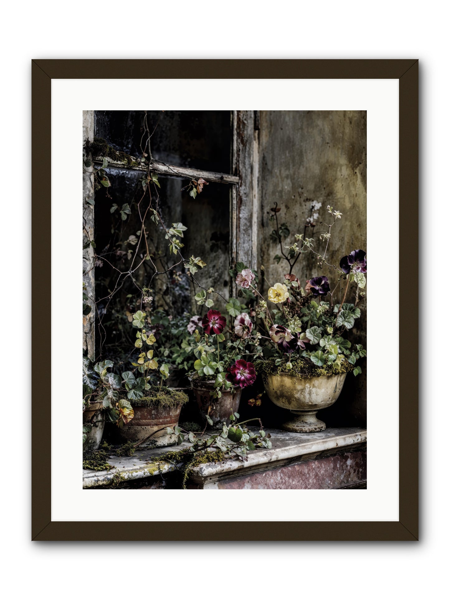 Breathless -- Framed Print - Black 18x24
