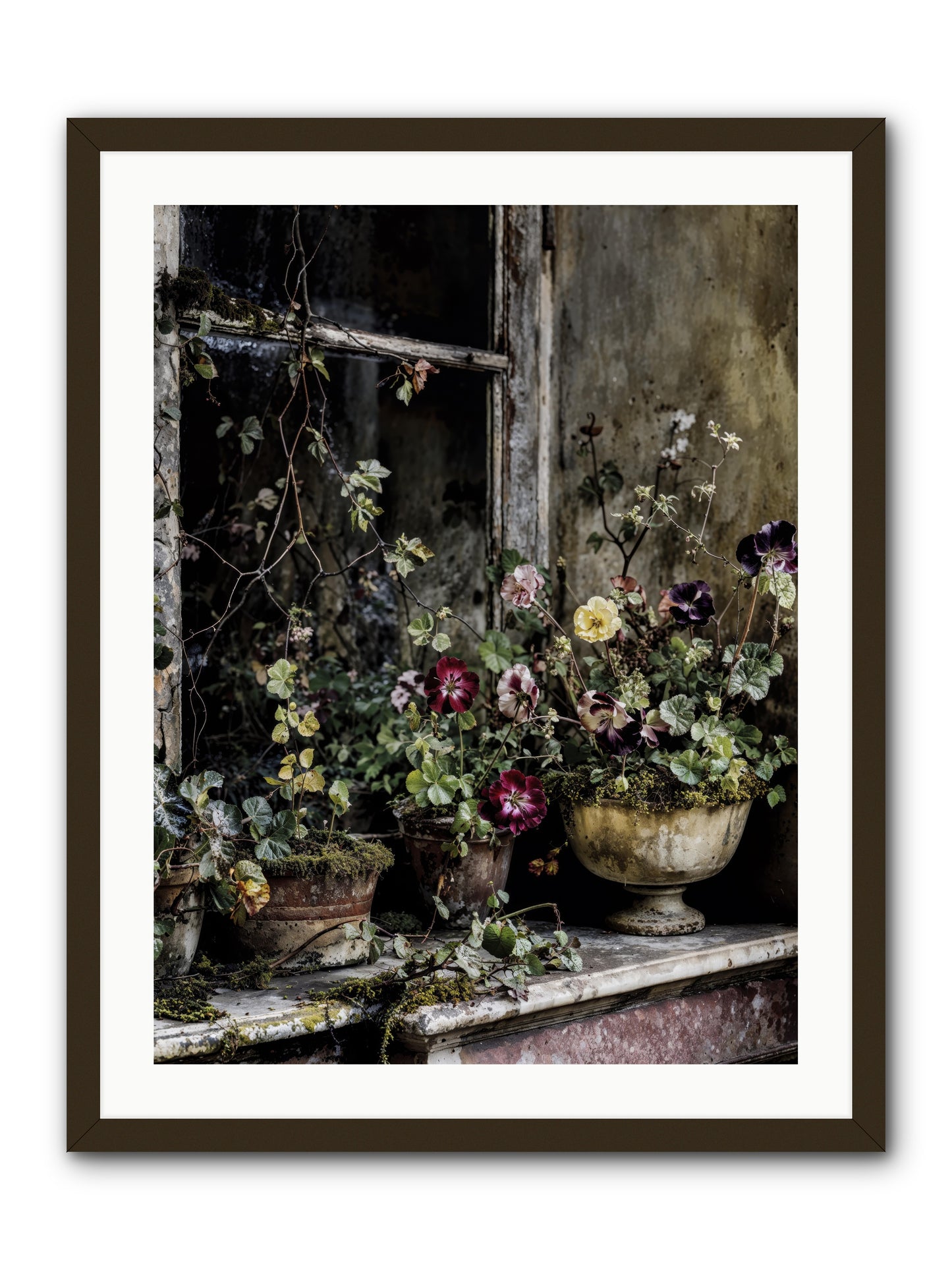 Breathless -- Framed Print - Black 24x32