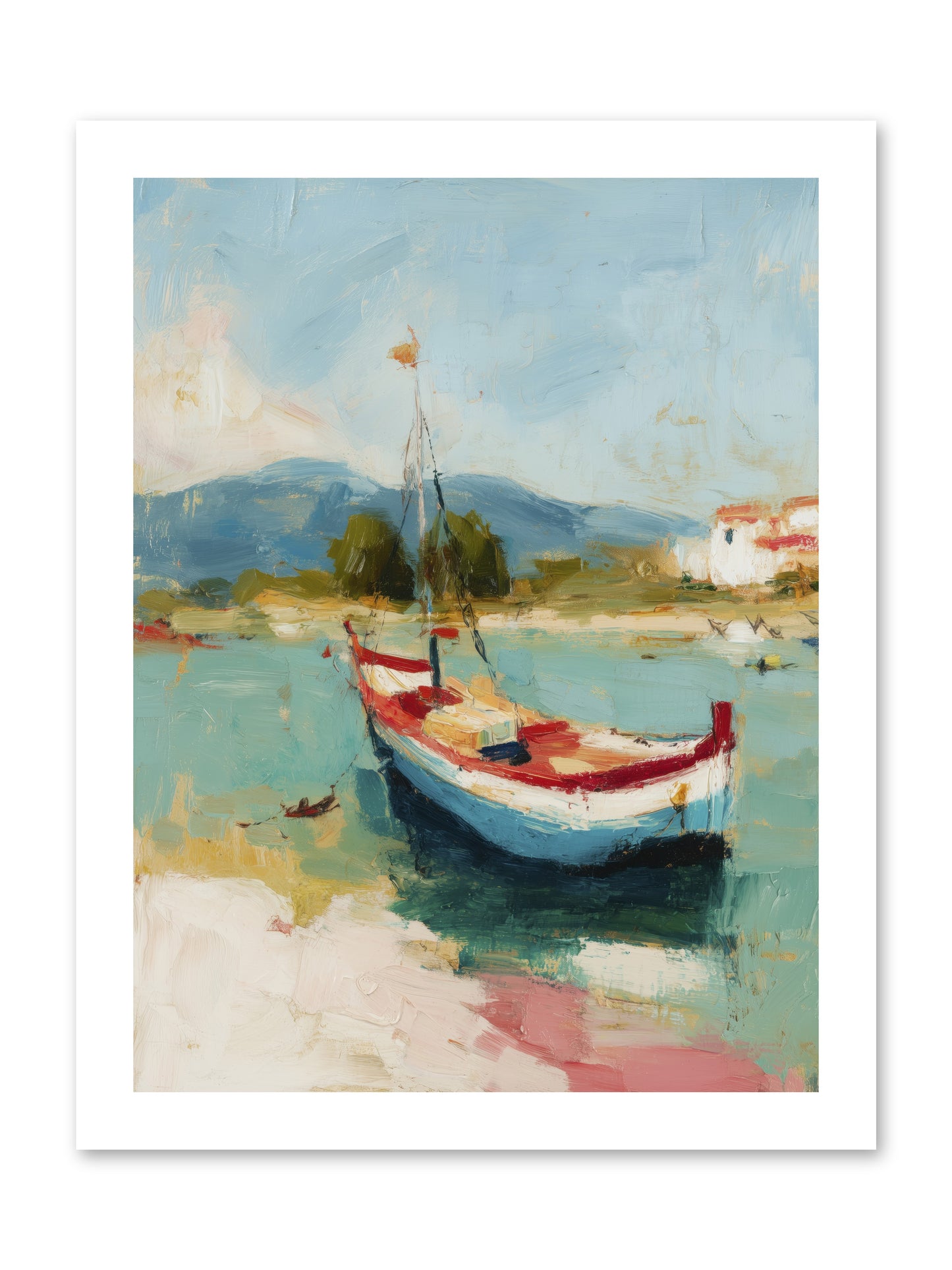 Breezes Carrying Dreams -- Paper Print 12x16