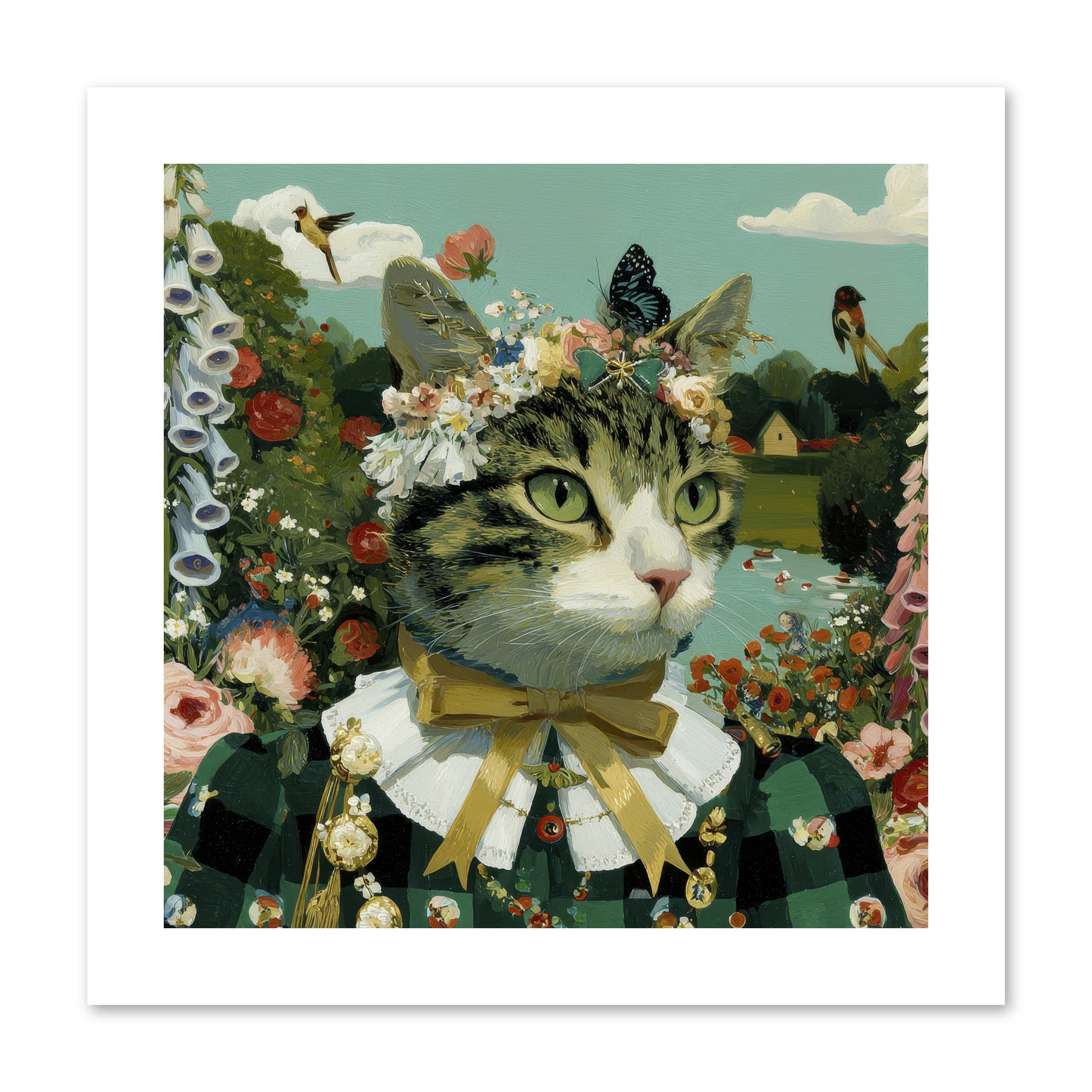 Breton Whispers -- Paper Print 10x10