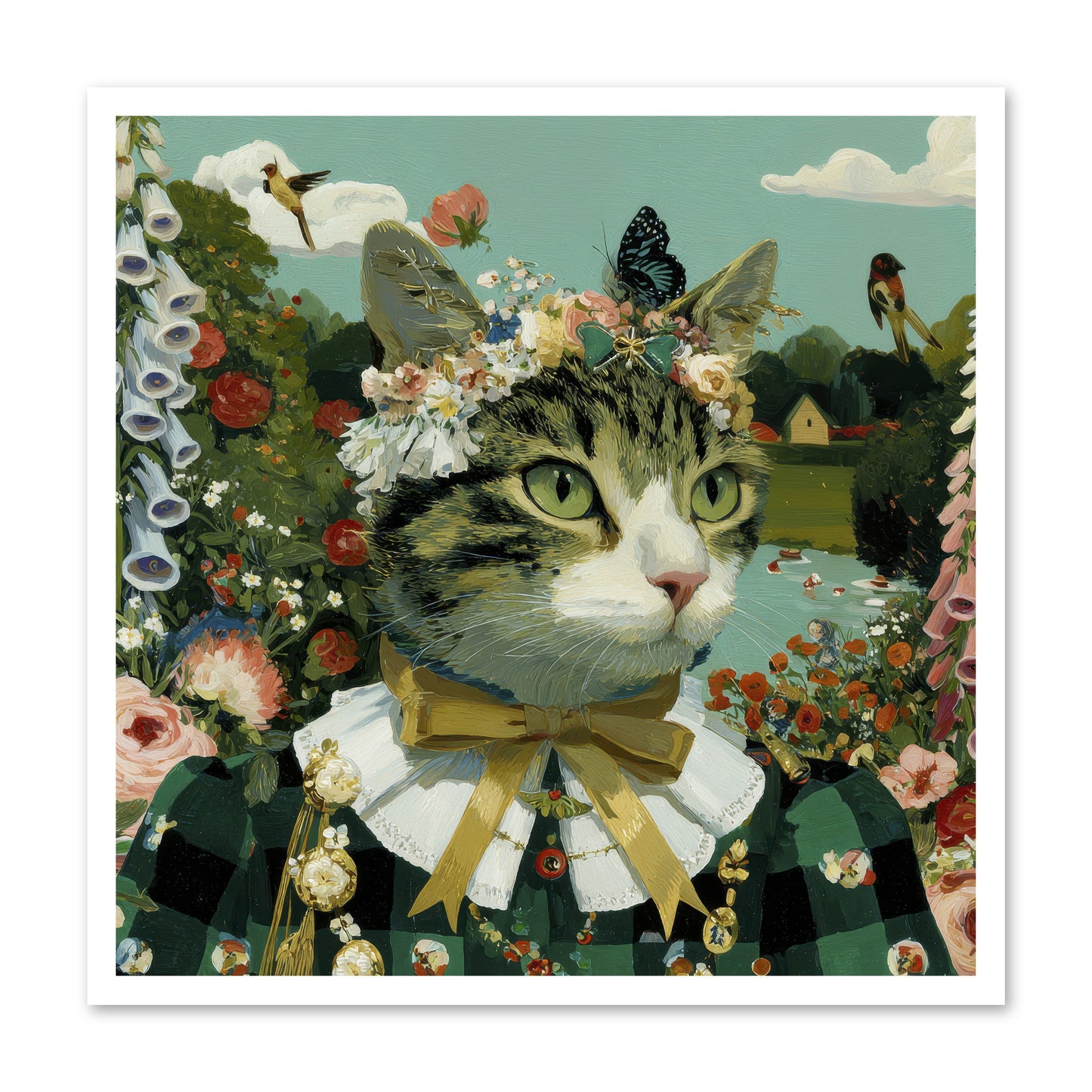 Breton Whispers -- Paper Print 30x30