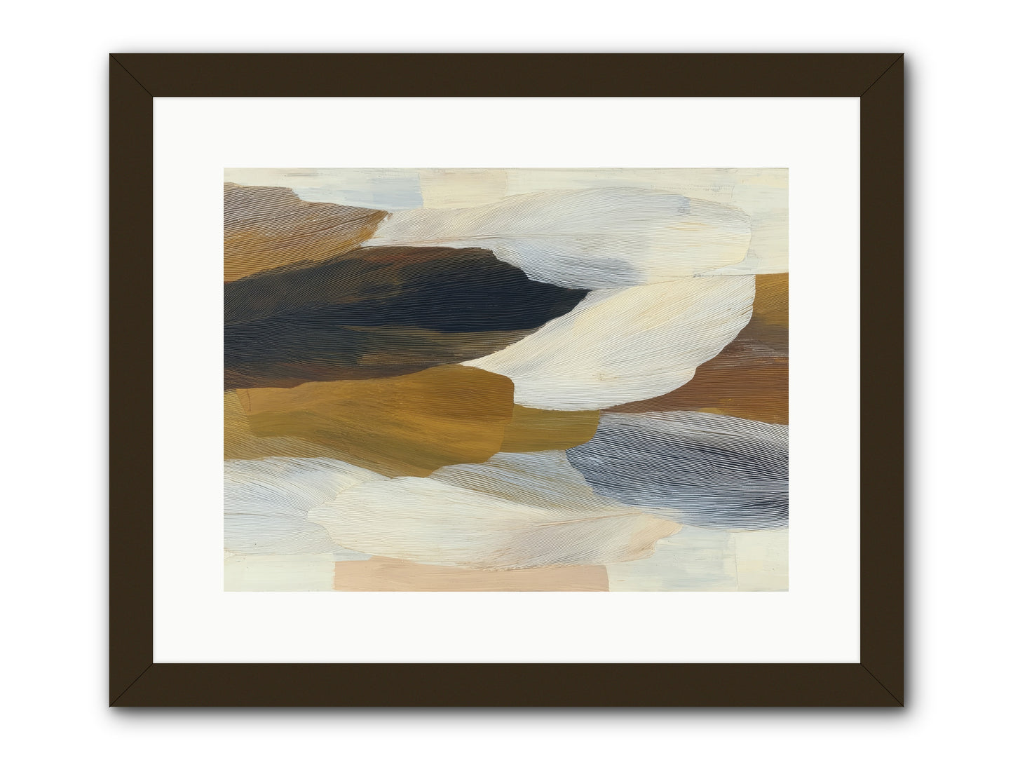 Breve -- Framed Print - Black 16x12