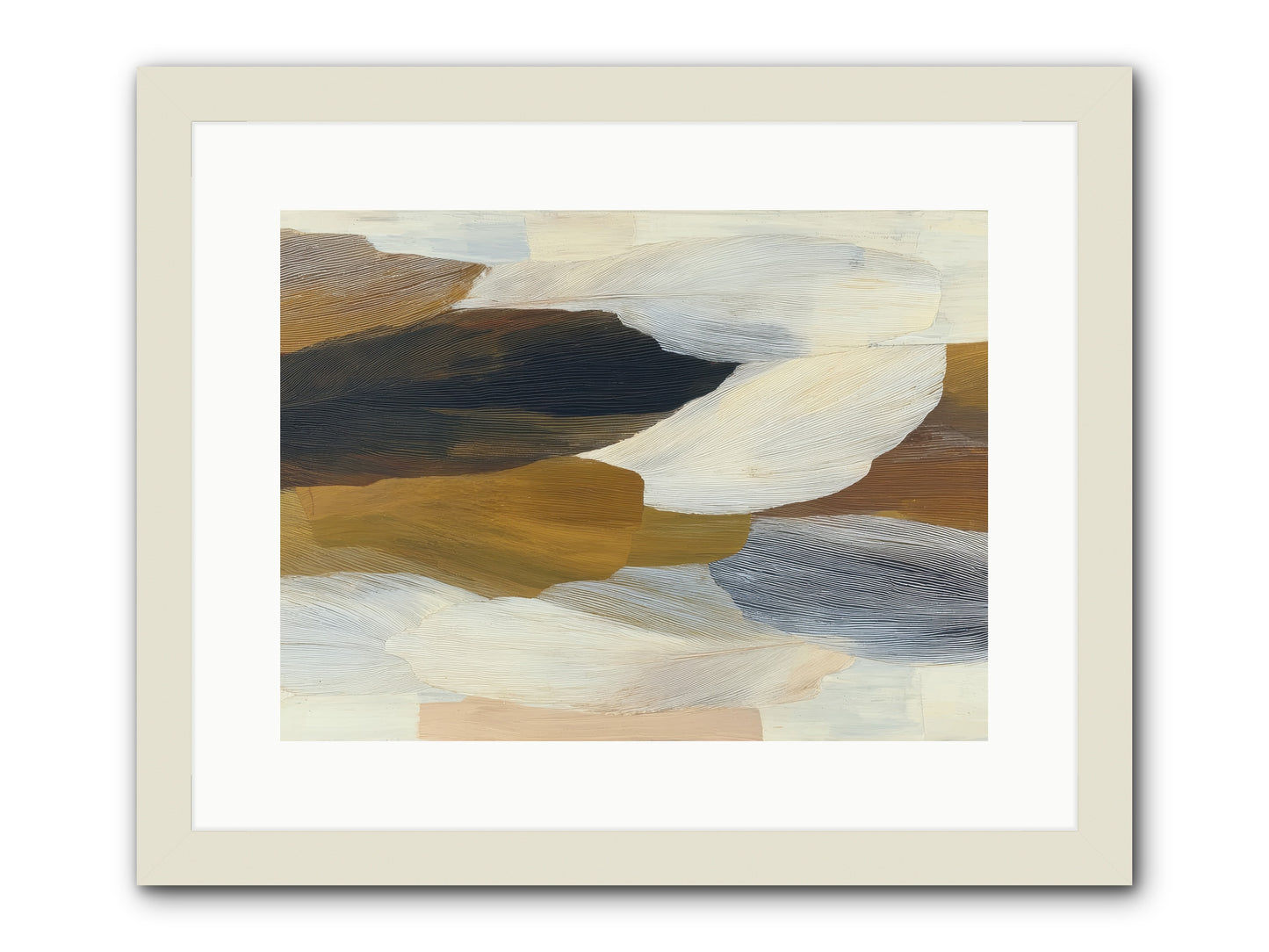 Breve -- Framed Print - White 16x12