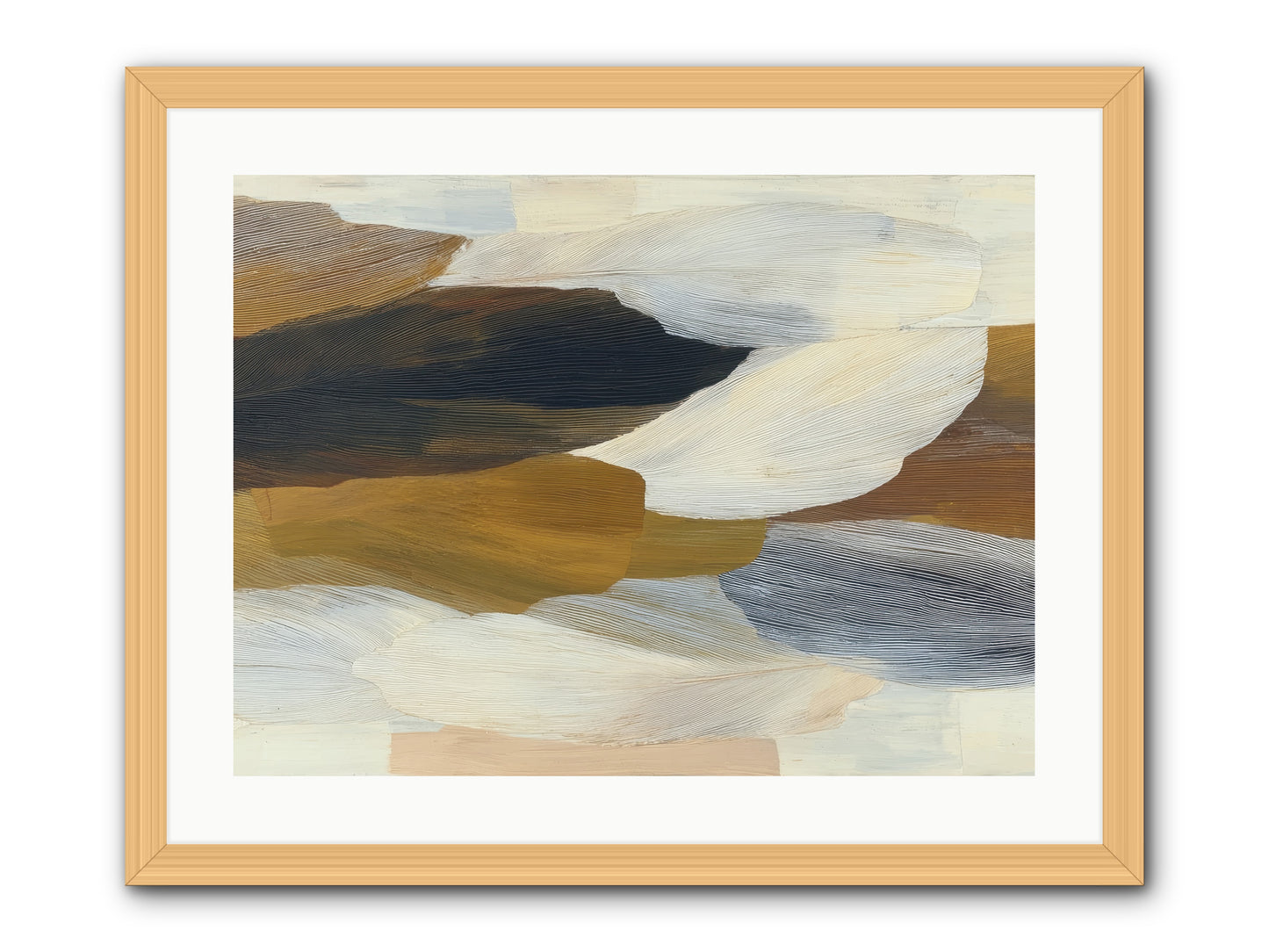 Breve -- Framed Print - Natural 24x18