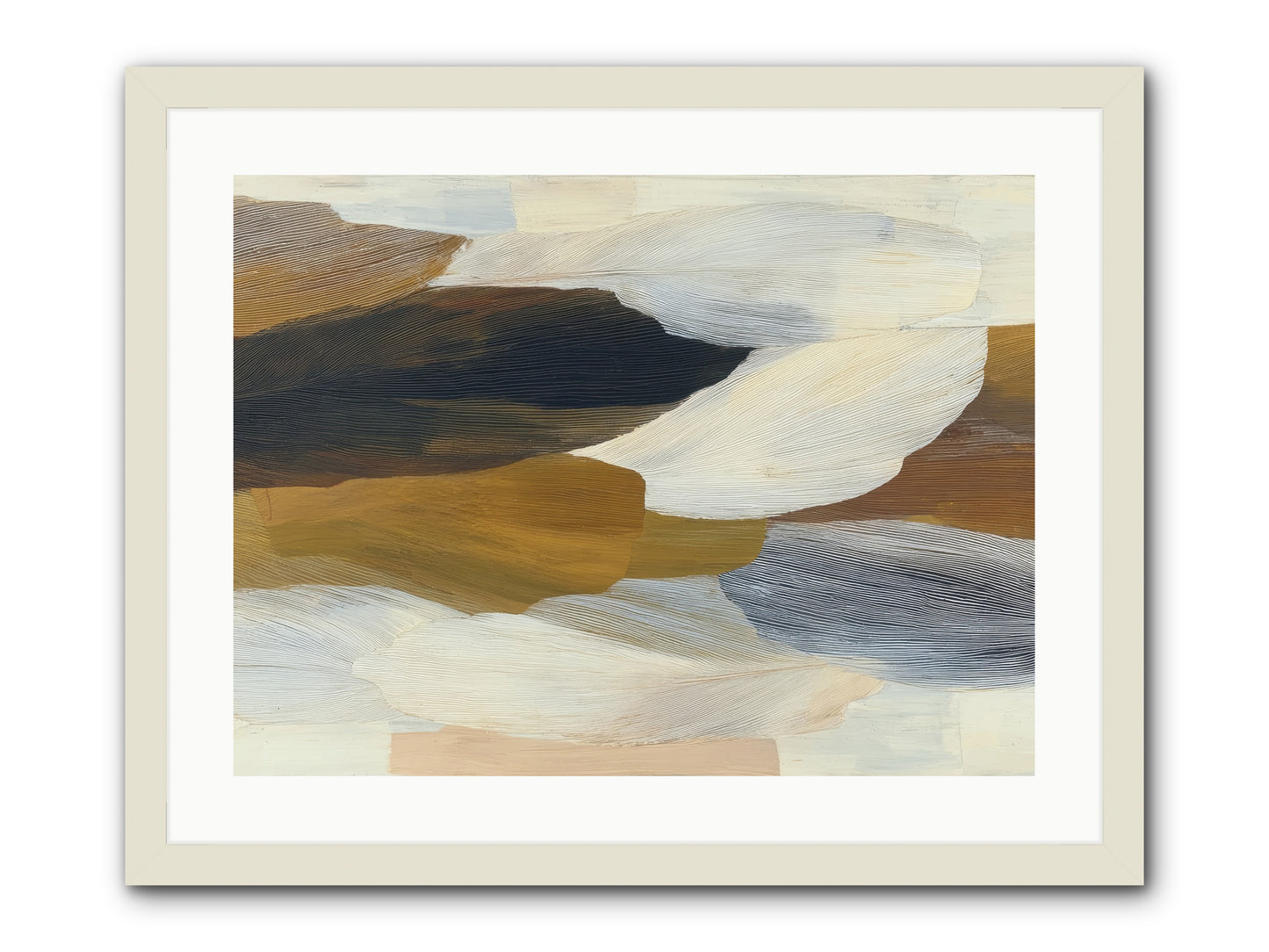 Breve -- Framed Print - White 24x18