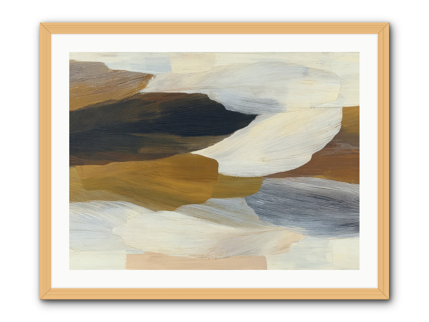 Breve -- Framed Print - Natural 32x24