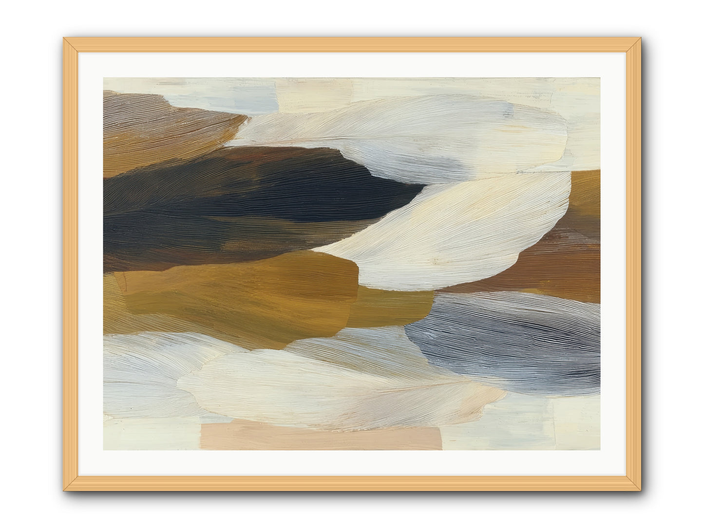 Breve -- Framed Print - Natural 40x30