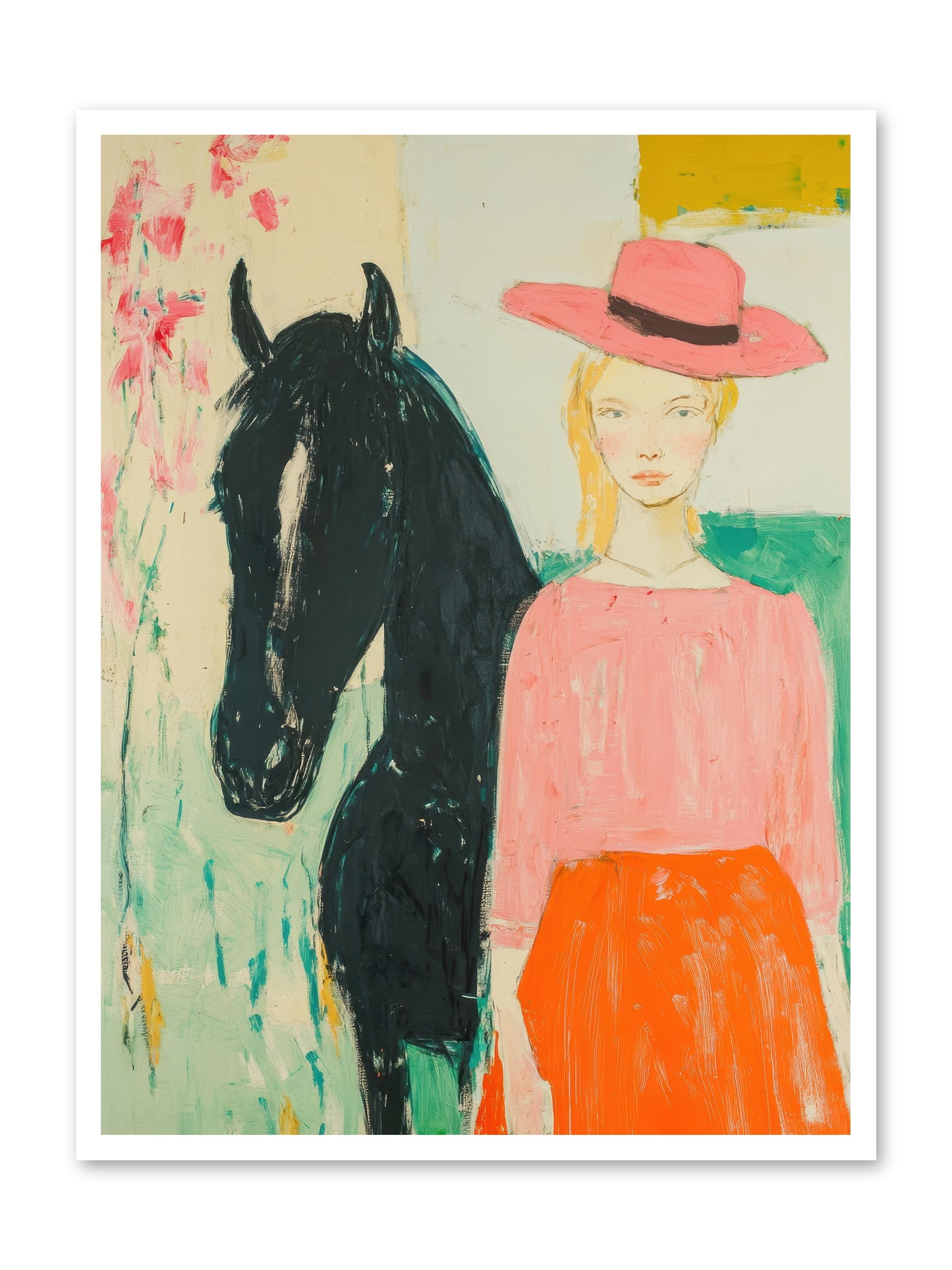 Bridle Path Confidences -- Paper Print 30x40
