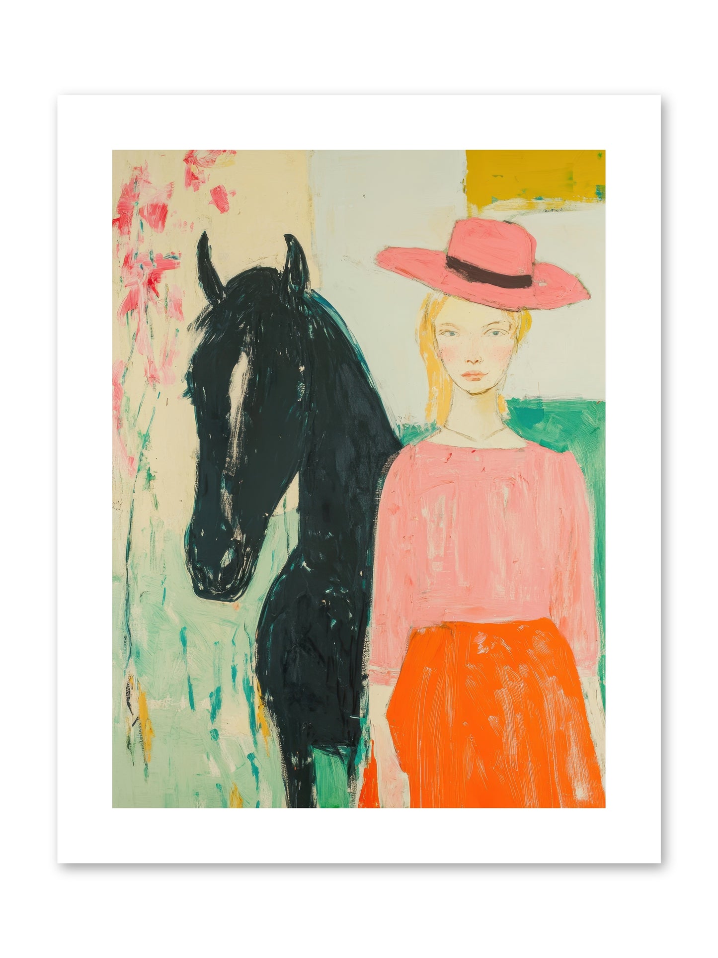 Bridle Path Confidences -- Paper Print 9x12