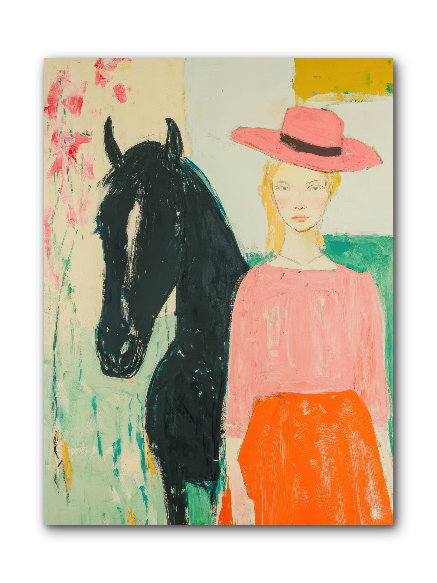 Bridle Path Confidences -- Wrapped Canvas 9x12