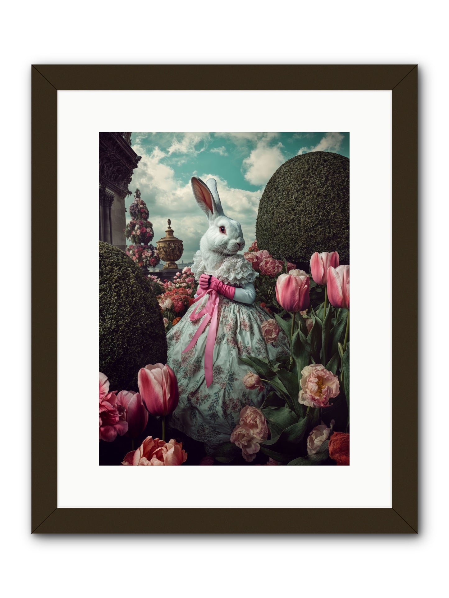 Bright Side DancingRez -- Framed Print - Black 12x16