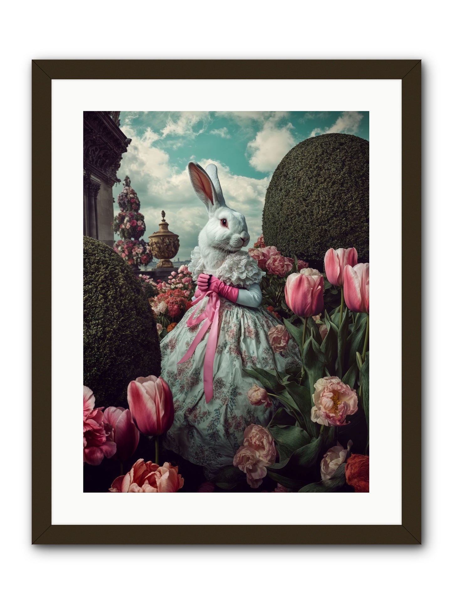 Bright Side DancingRez -- Framed Print - Black 18x24