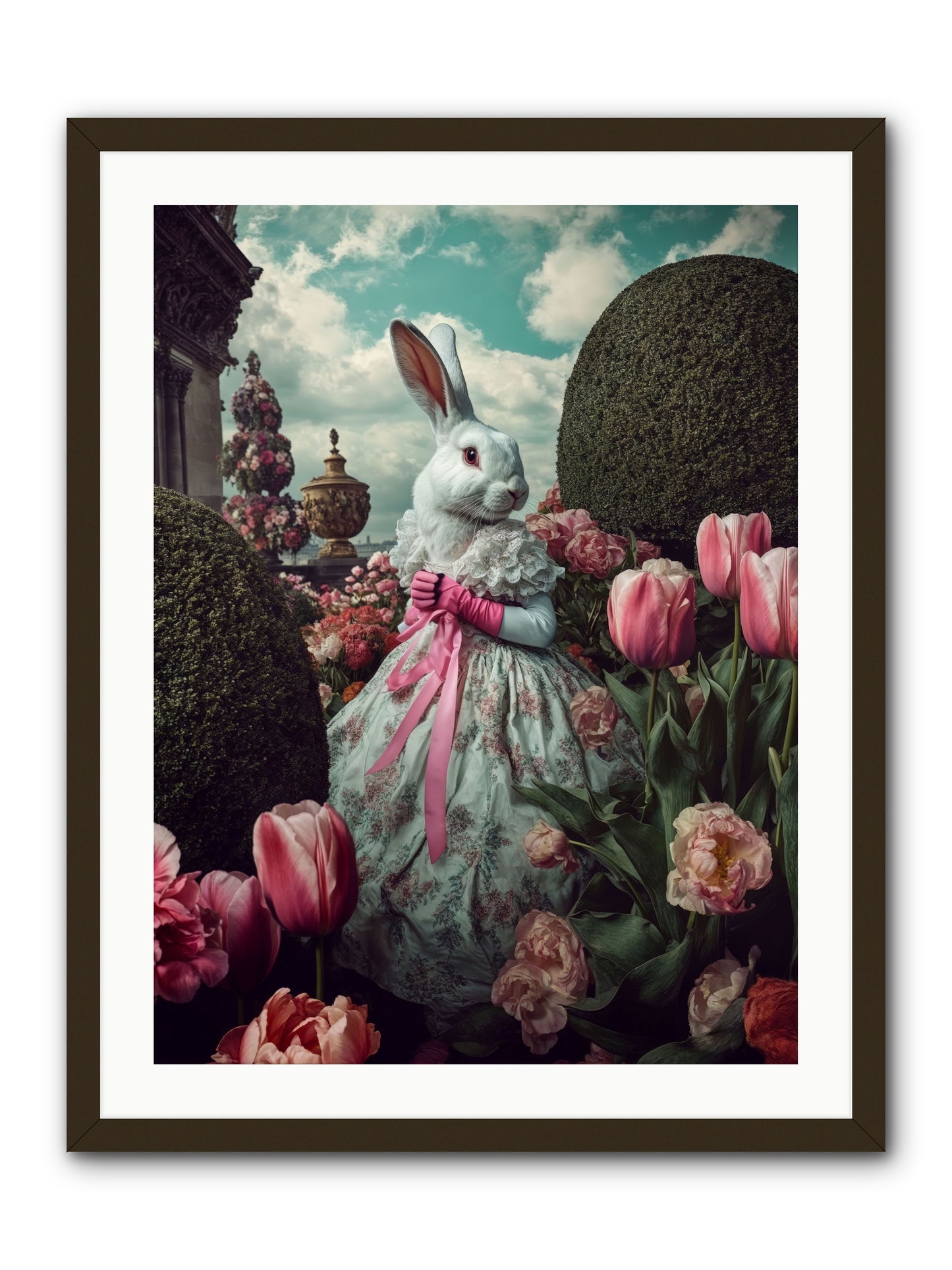 Bright Side DancingRez -- Framed Print - Black 24x32