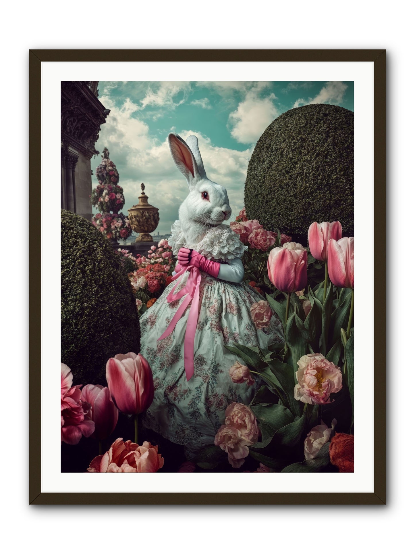 Bright Side DancingRez -- Framed Print - Black 30x40