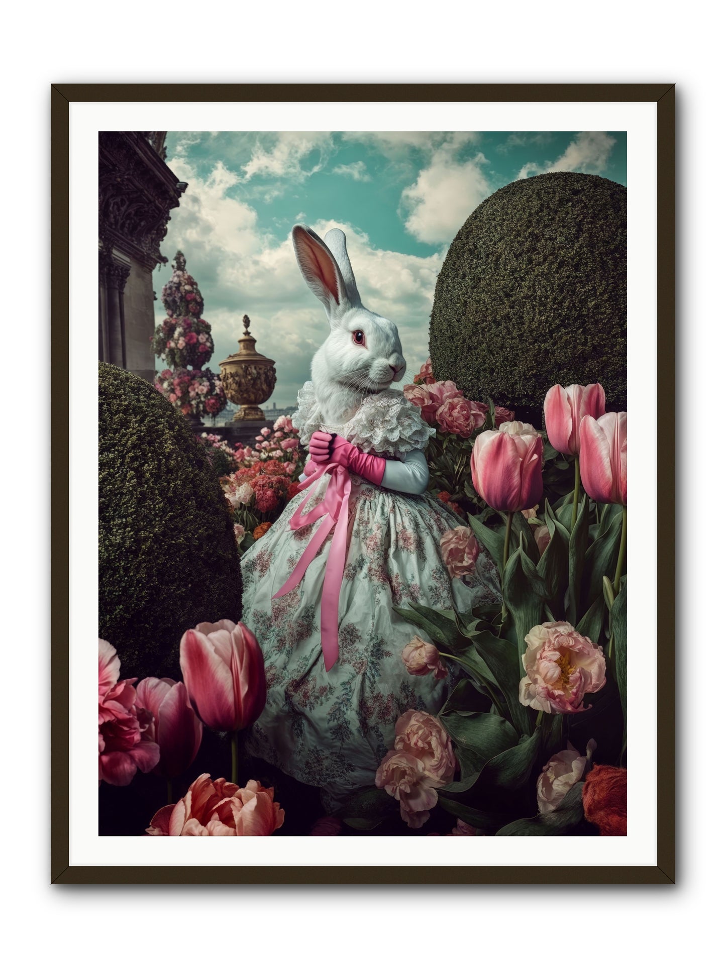 Bright Side DancingRez -- Framed Print - Black 36x48