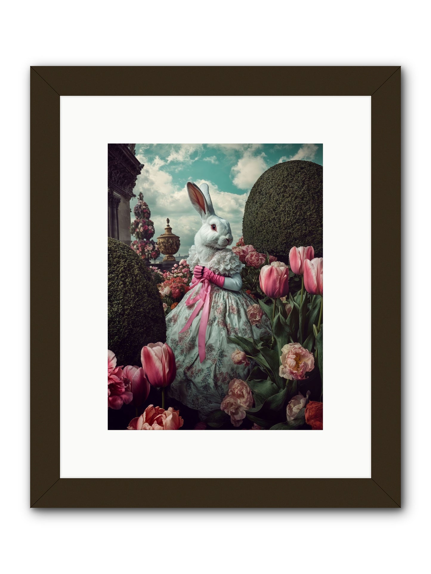 Bright Side DancingRez -- Framed Print - Black 9x12