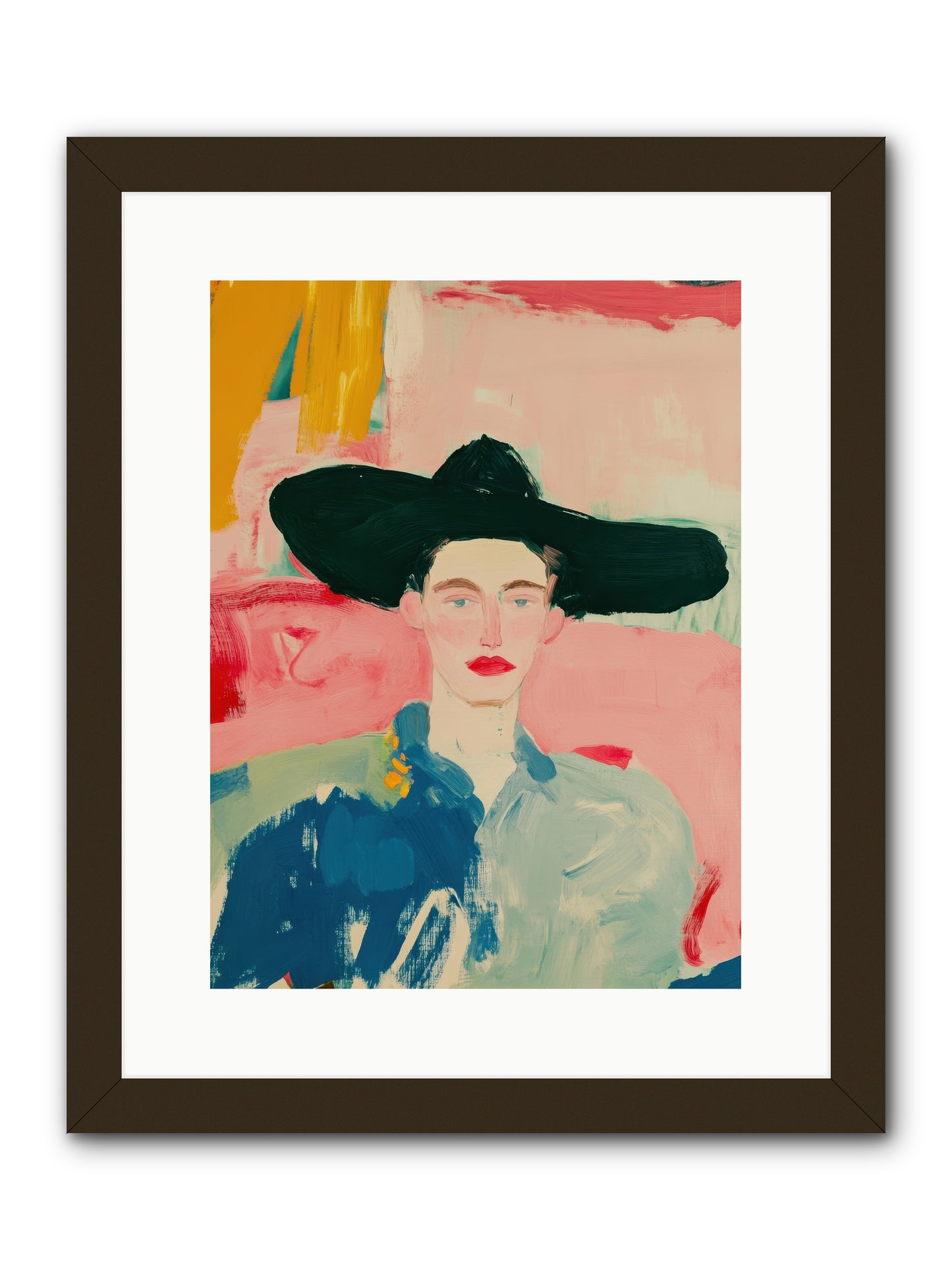 Brimstone Walker -- Framed Print - Black 12x16