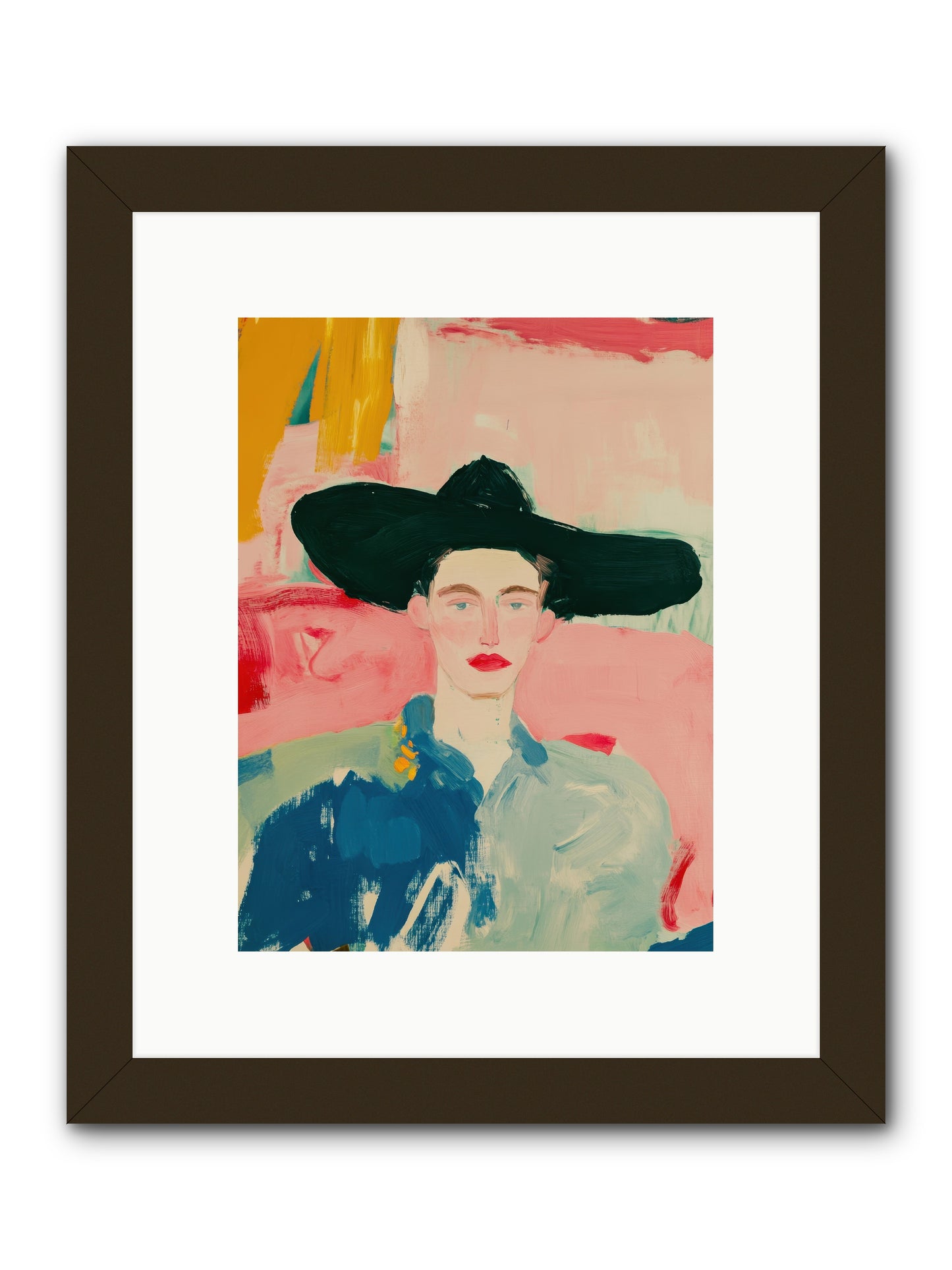 Brimstone Walker -- Framed Print - Black 9x12