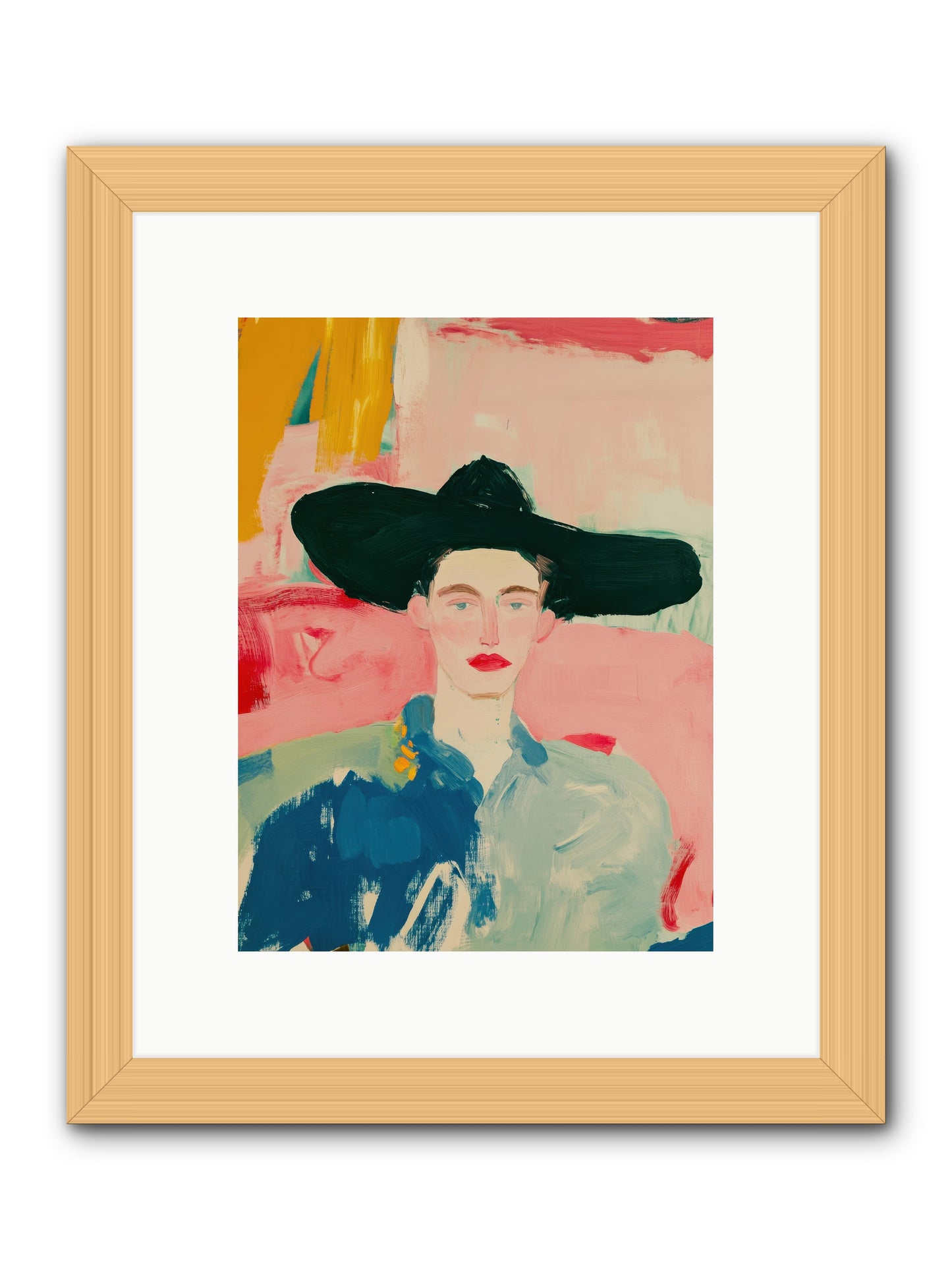 Brimstone Walker -- Framed Print - Natural 9x12