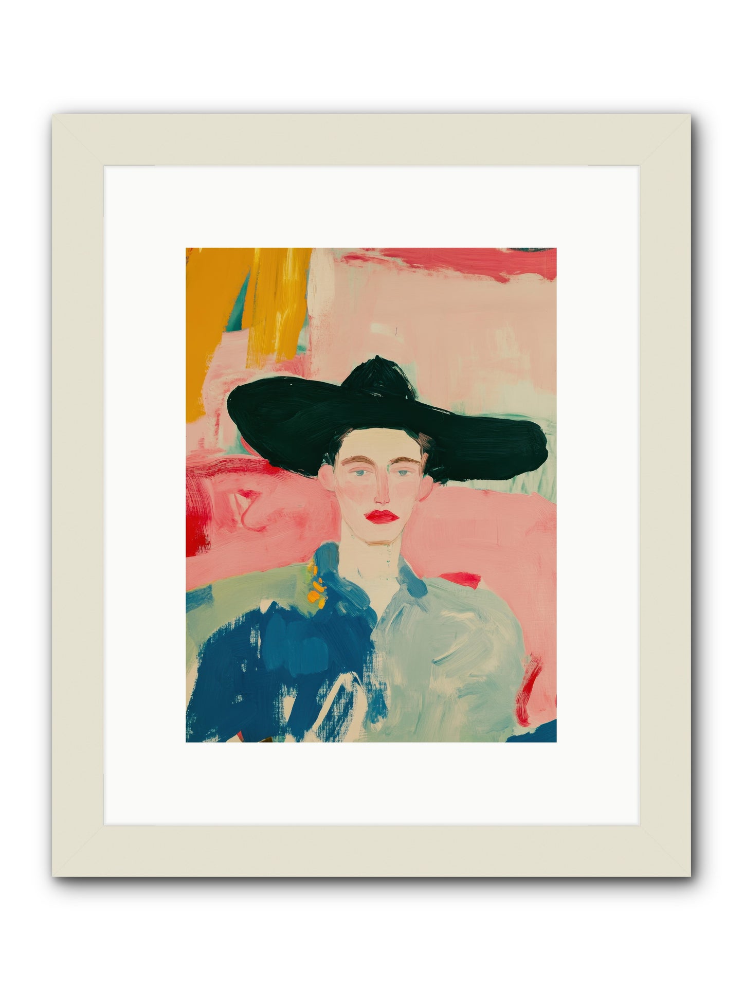 Brimstone Walker -- Framed Print - White 9x12