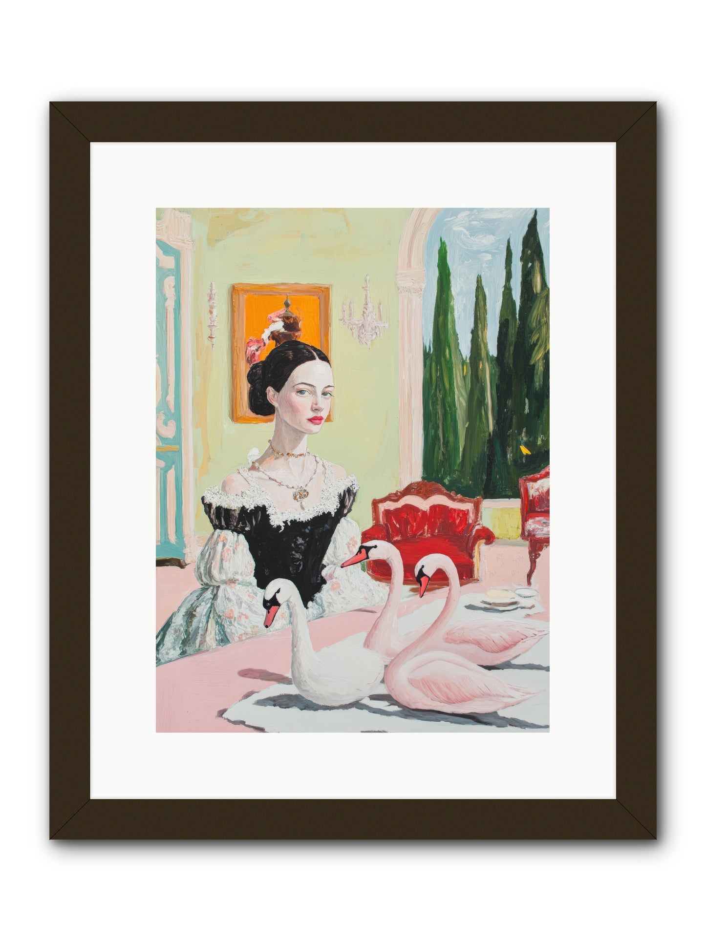 Brioche for Royal WingsREZ -- Framed Print - Black 12x16