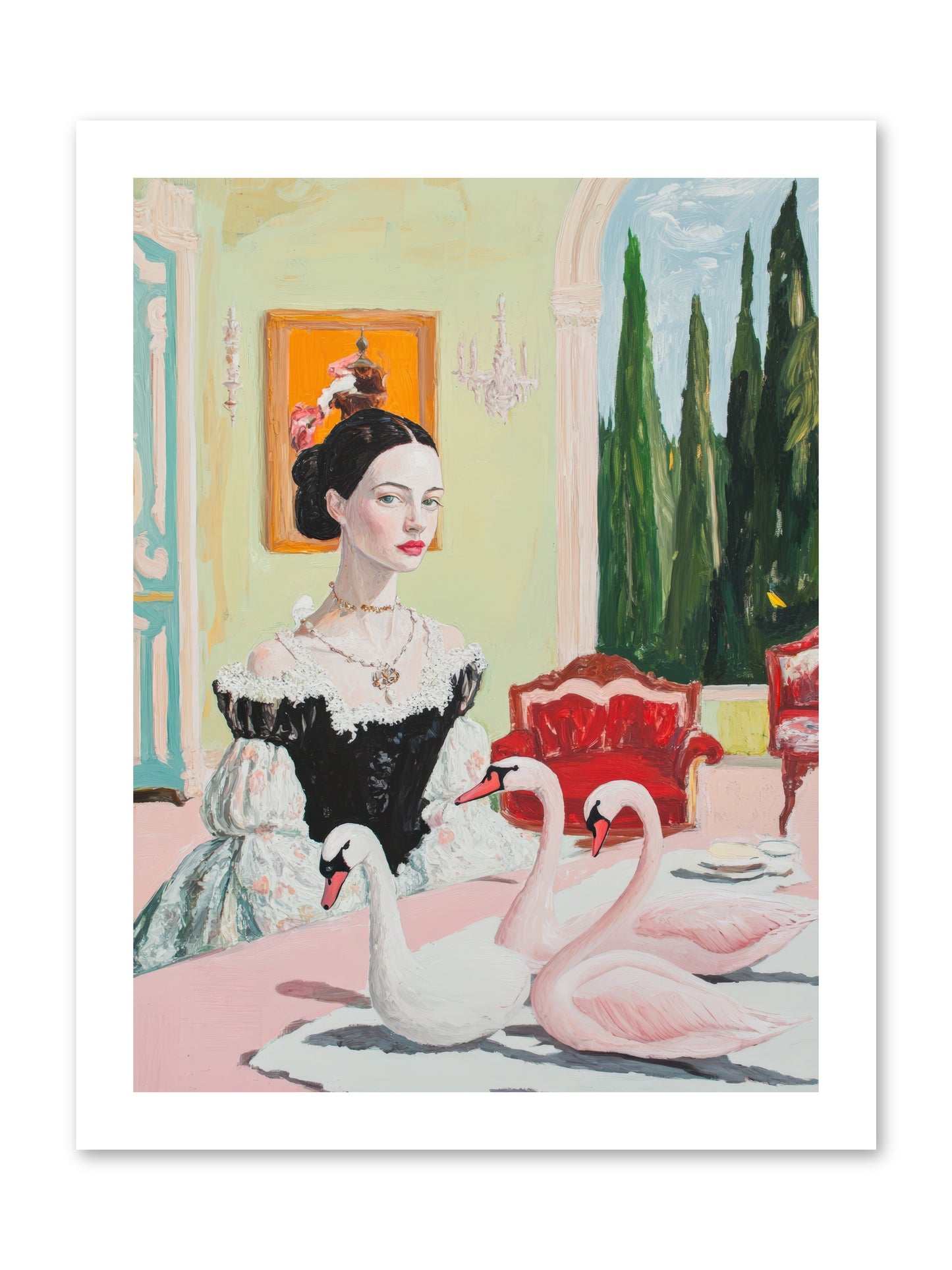 Brioche for Royal WingsREZ -- Loose Canvas Print 12x16
