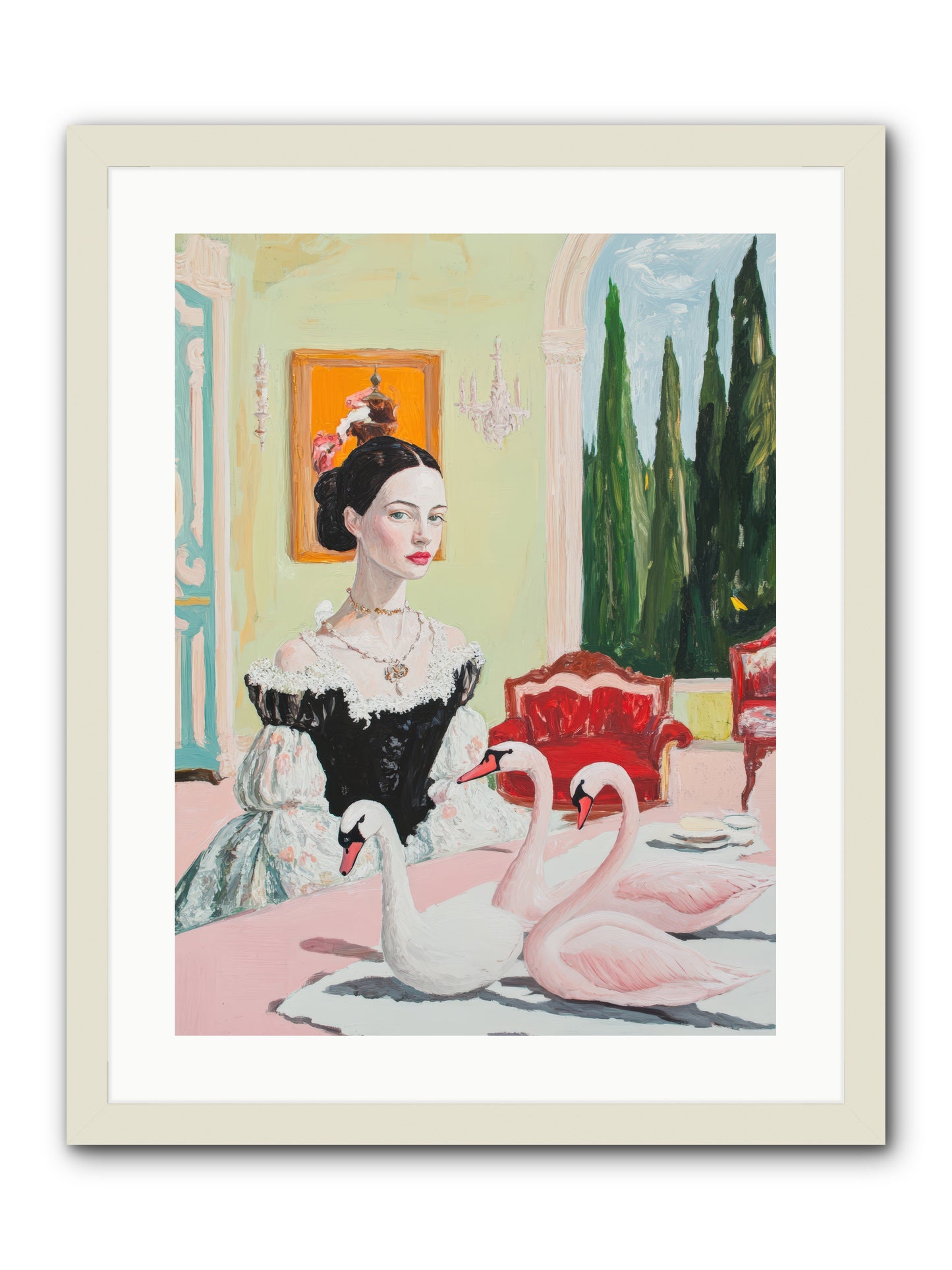 Brioche for Royal WingsREZ -- Framed Print - White 18x24