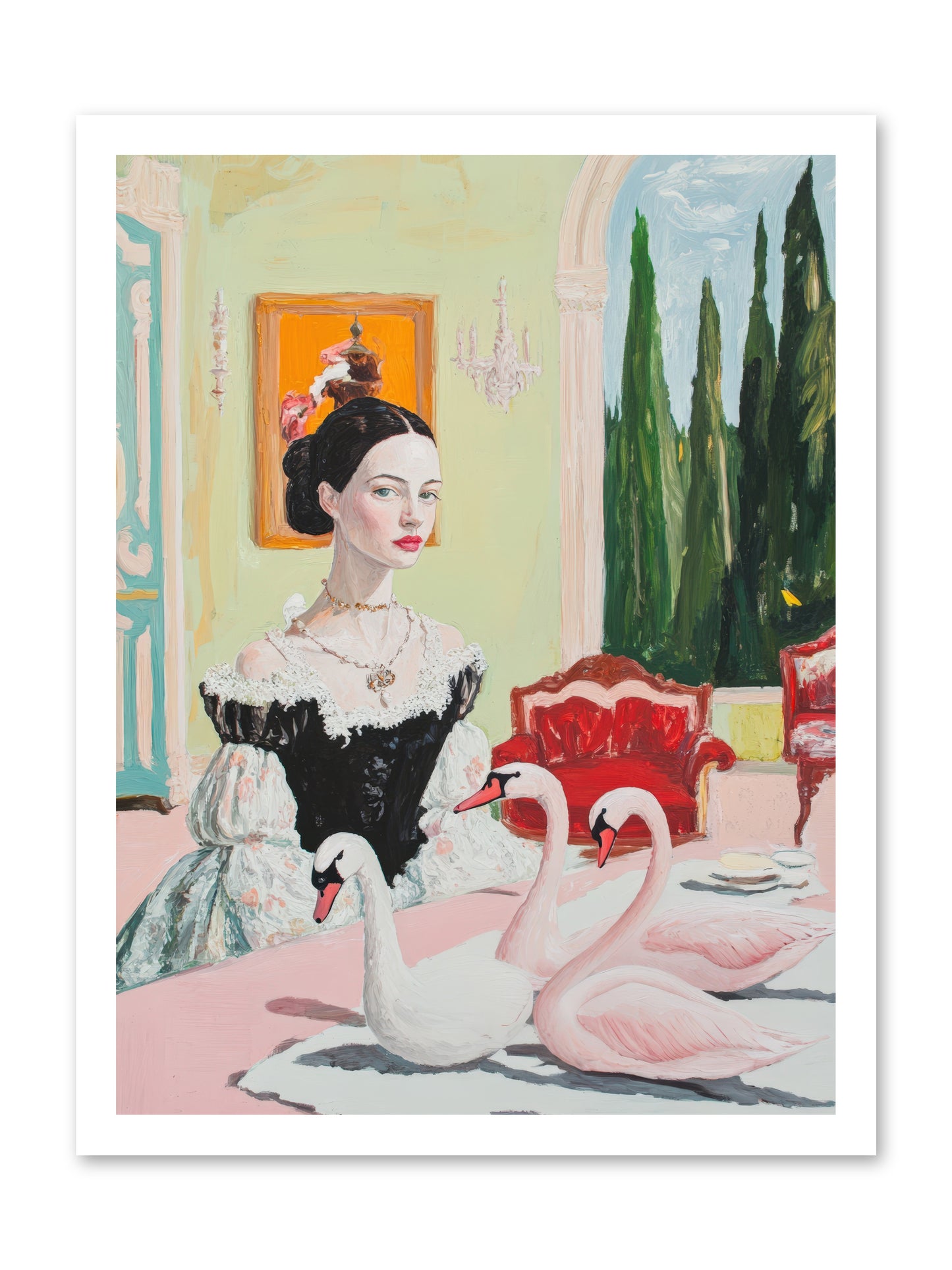 Brioche for Royal WingsREZ -- Loose Canvas Print 18x24