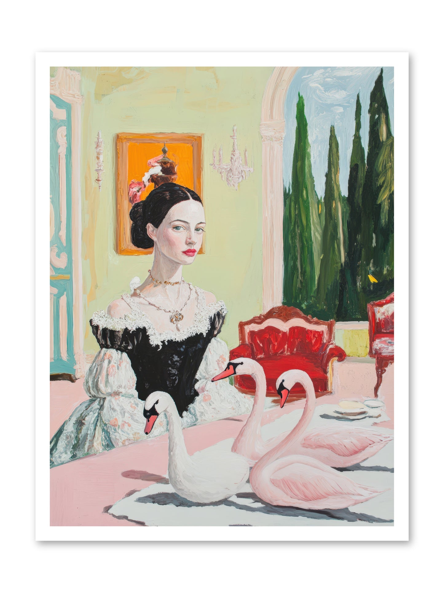 Brioche for Royal WingsREZ -- Loose Canvas Print 24x32