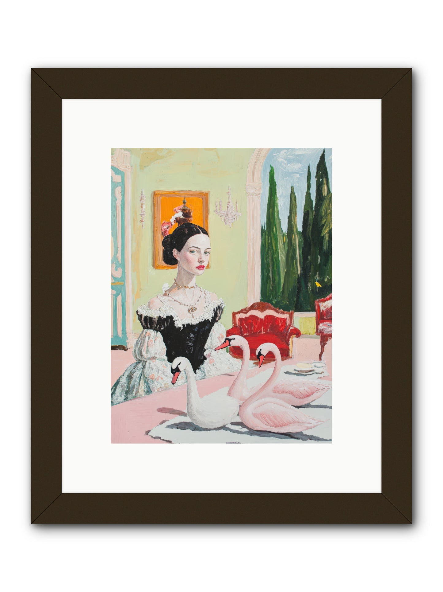 Brioche for Royal WingsREZ -- Framed Print - Black 9x12