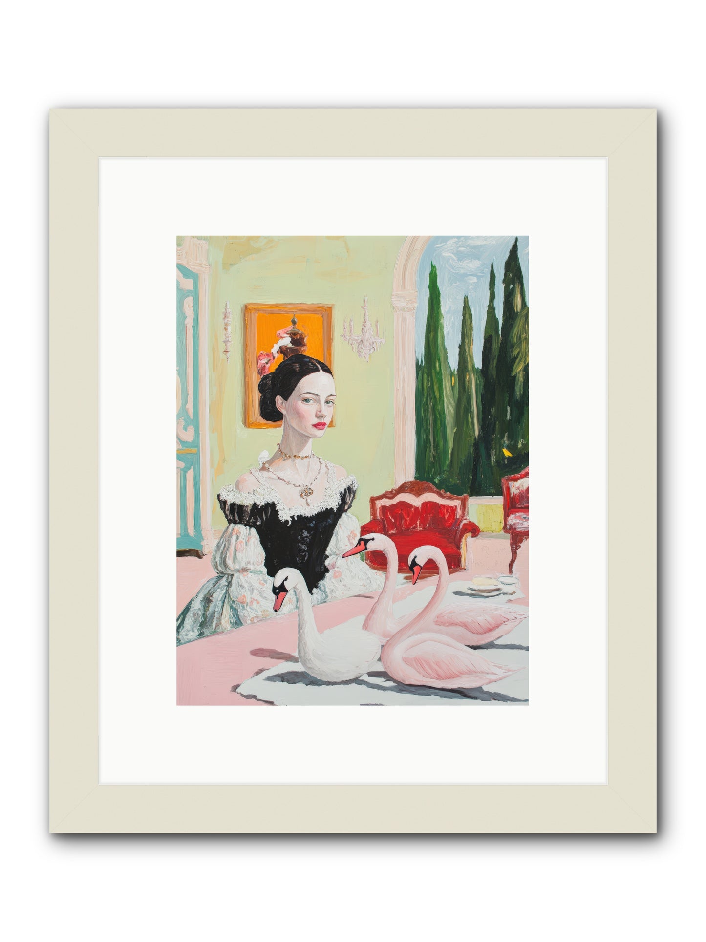 Brioche for Royal WingsREZ -- Framed Print - White 9x12