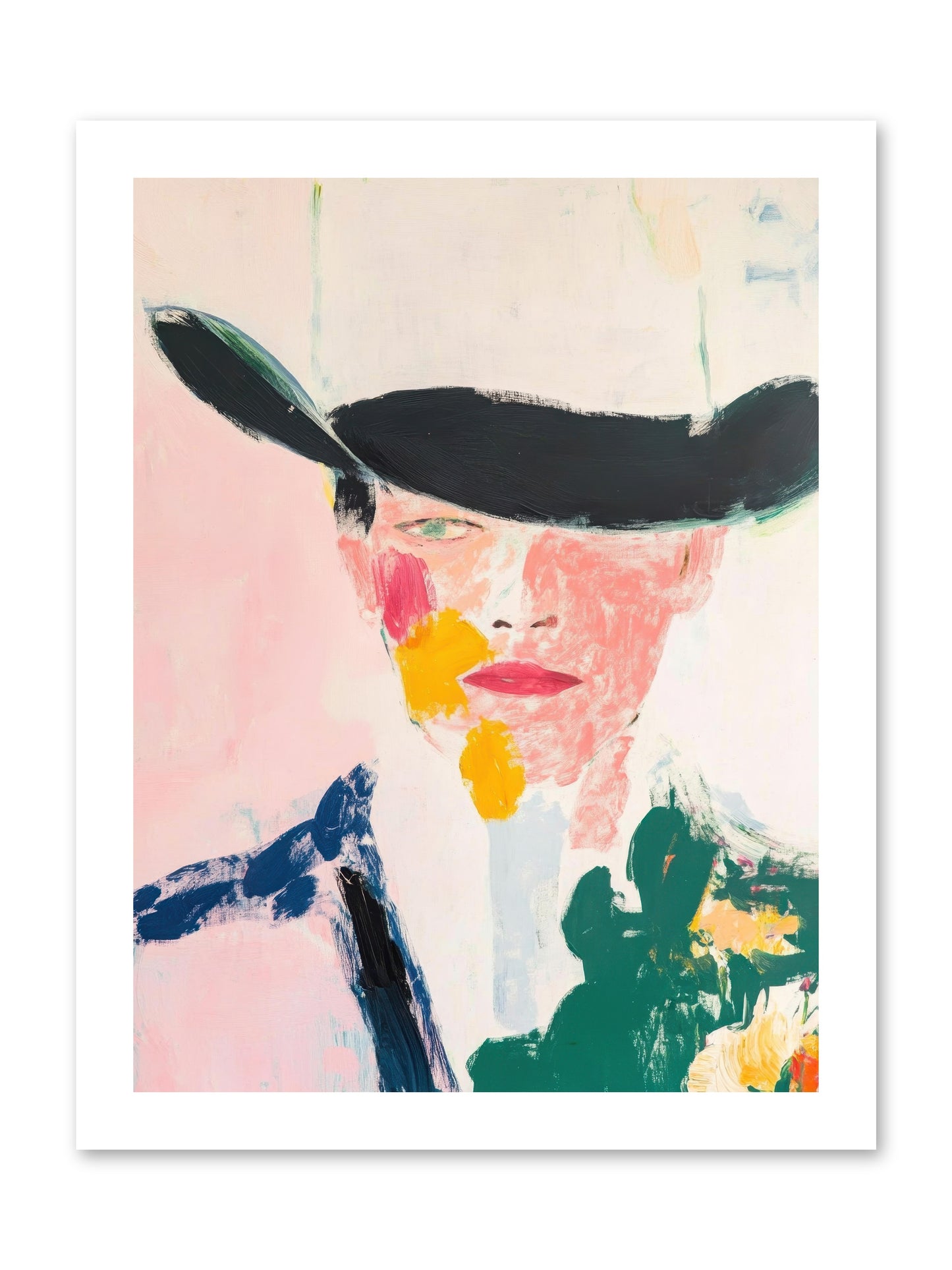 Bronco Breaker -- Loose Canvas Print 12x16