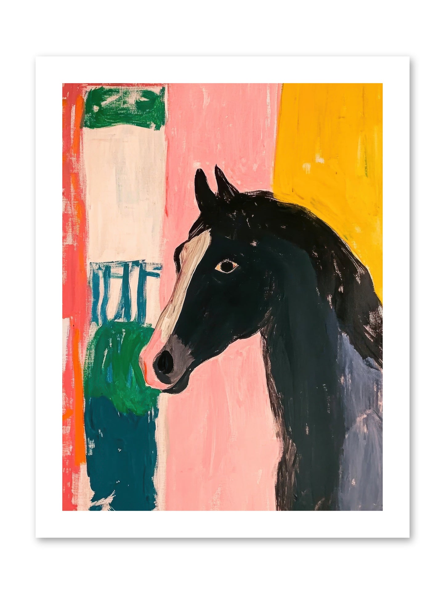 Buckshot -- Loose Canvas Print 12x16