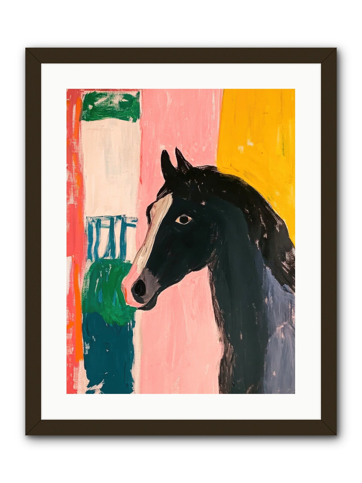 Buckshot -- Framed Print - Black 18x24