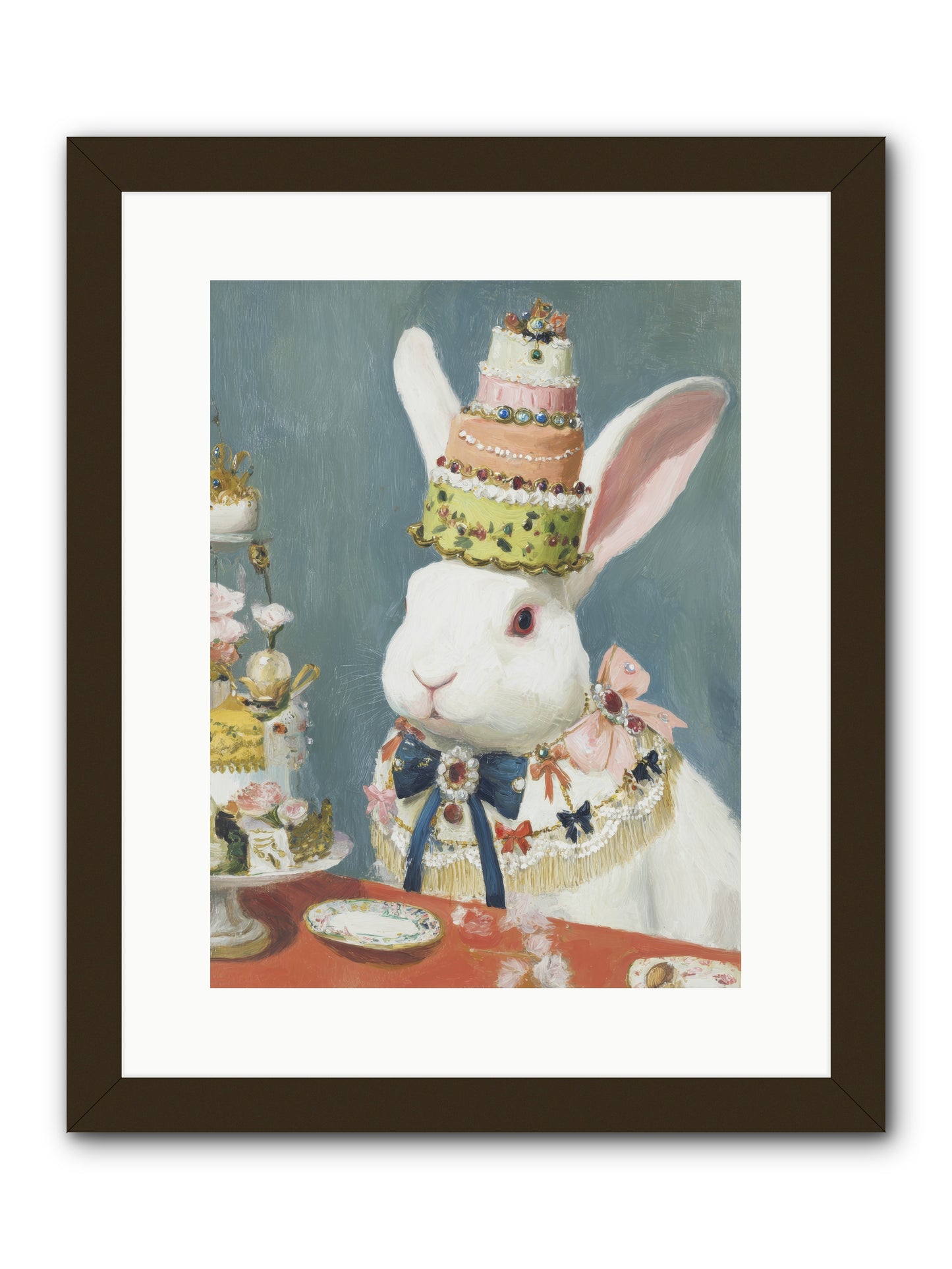 Buttercream Clouds -- Framed Print - Black 12x16