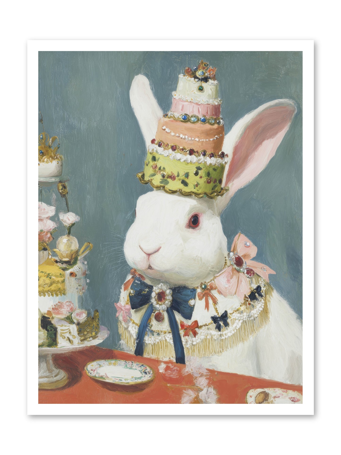 Buttercream Clouds -- Loose Canvas Print 24x32