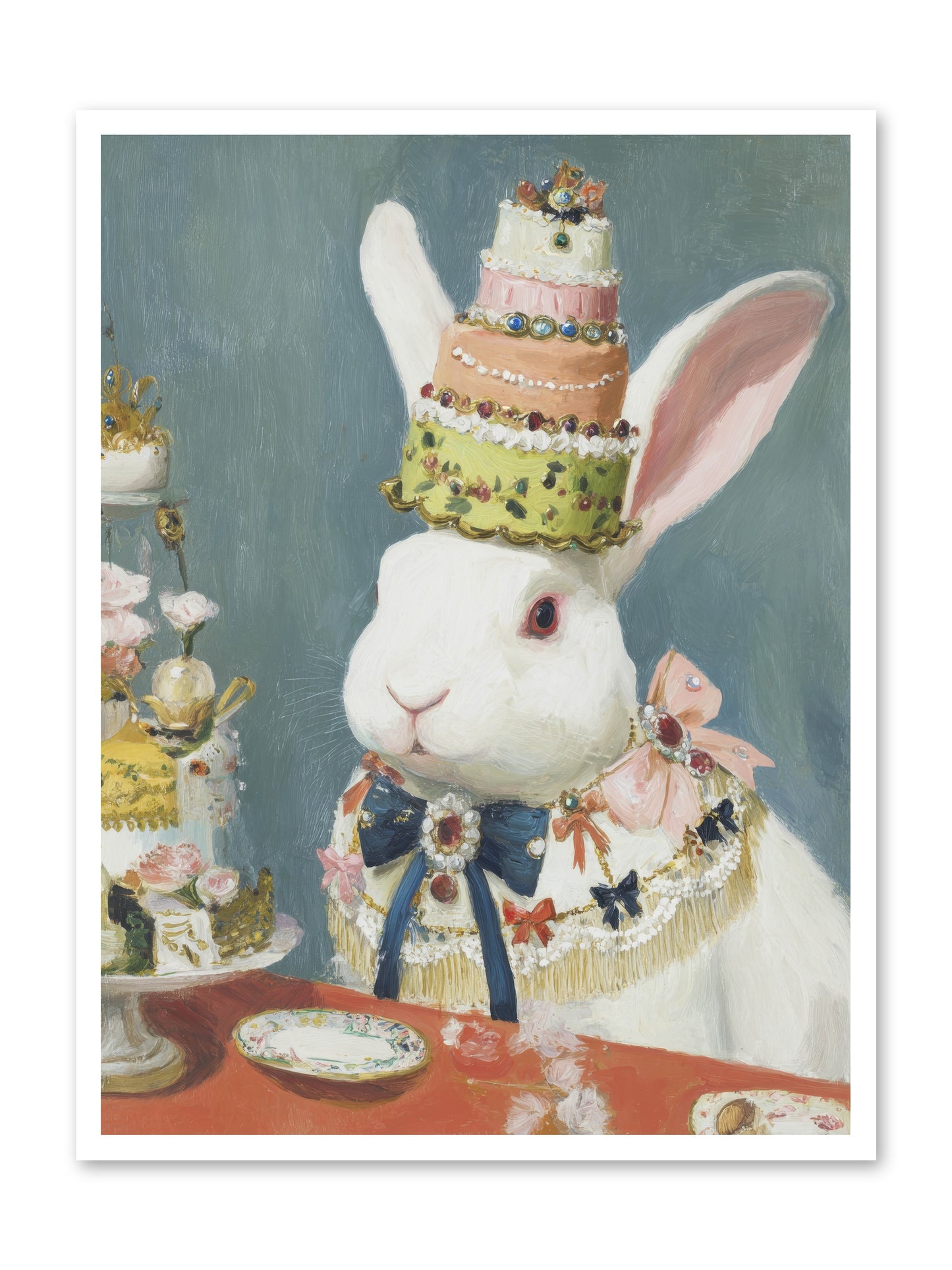 Buttercream Clouds -- Loose Canvas Print 30x40