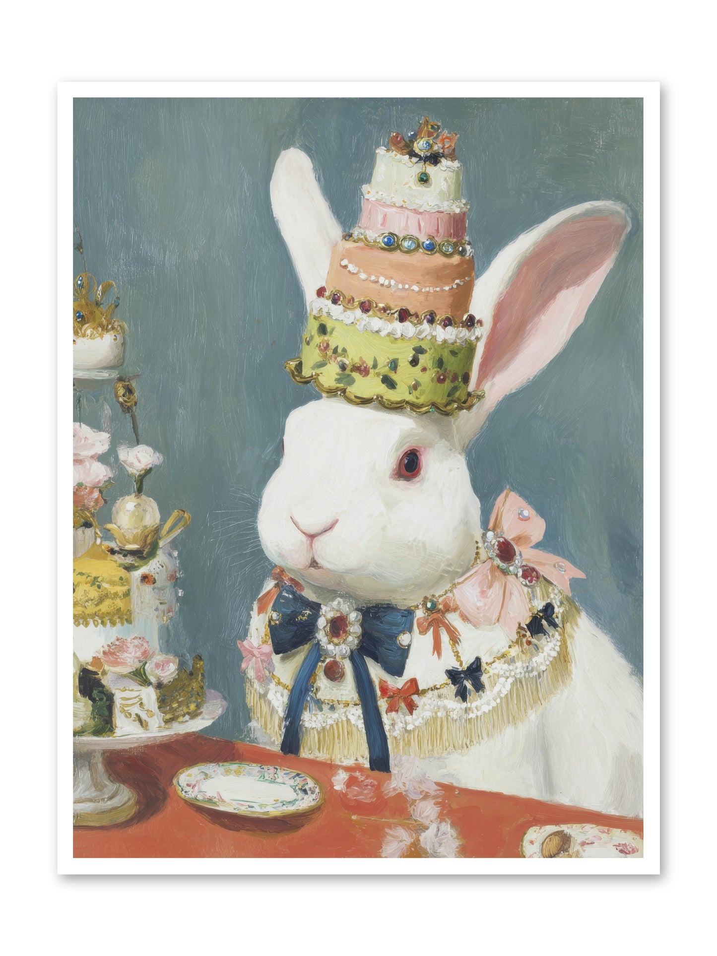 Buttercream Clouds -- Paper Print 36x48